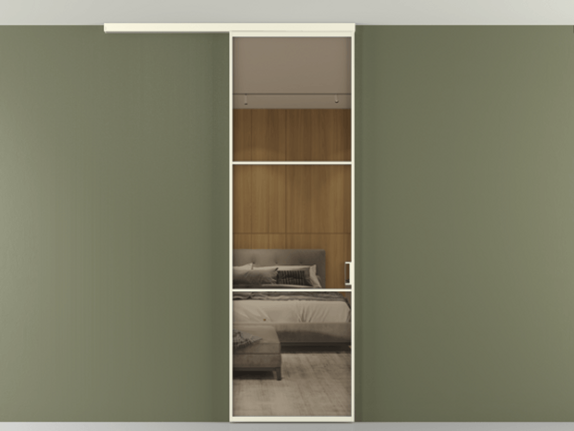 Перегородка Формато вдоль стены на потолок 1 створка АЛПР 040.03 Алюминий молочно-белый Рефлективное бронзовое стекло "Стопсол", калёное. Цена 107388 ₽ 1. Полотно 2 шт. (800/2100 мм)
2. Комплект установки раздвижной системы
3. Базовый комплект фурнитуры
4.Ручка Рондо. Фабрика дверей Волховец 8 (800) 551 43 19 Перегородка Формато вдоль стены на потолок 1 створка АЛПР 040.03 Алюминий молочно-белый Рефлективное бронзовое стекло "Стопсол", калёное Цена 107388 ₽ | Volhovec