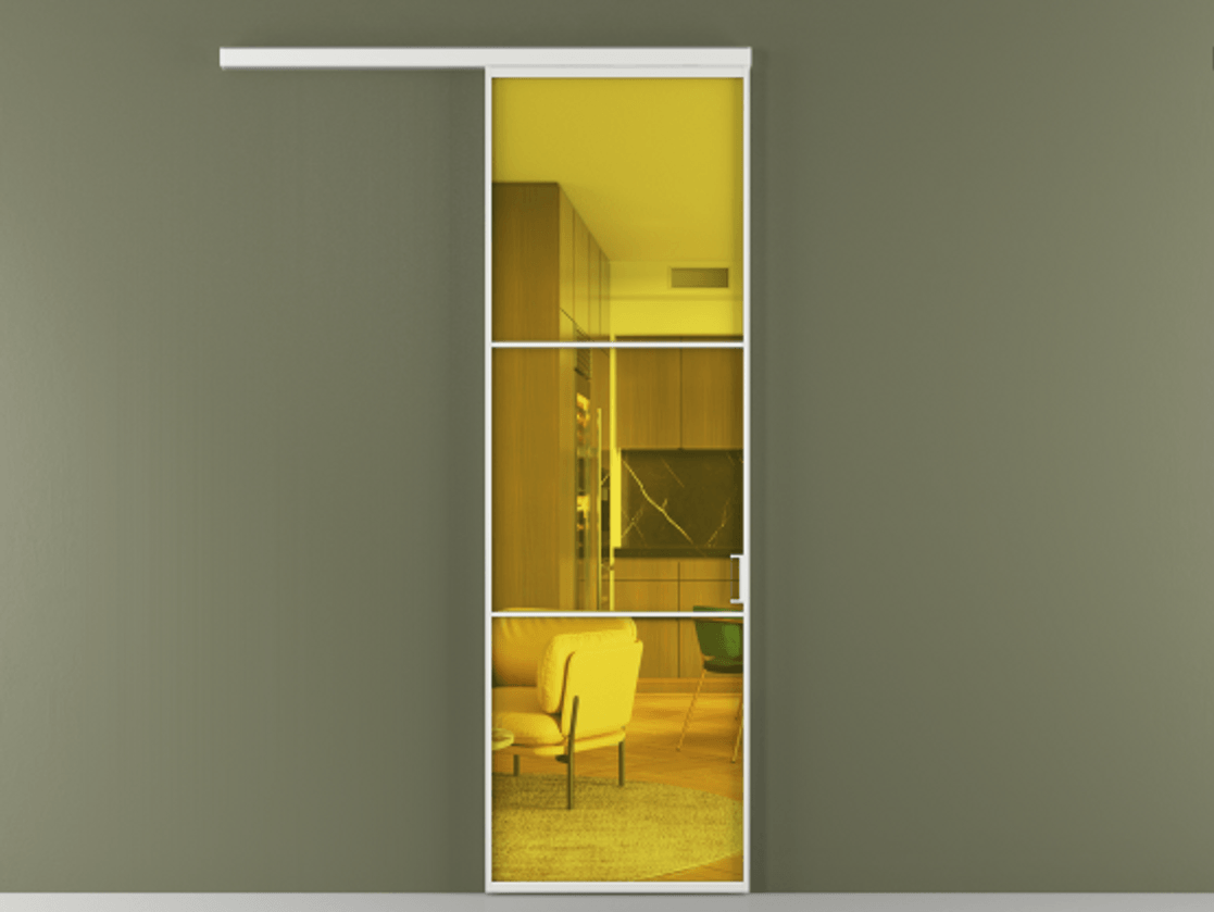 Перегородка Формато вдоль стены 1 створка АЛПР 040.03 Алюминий белоснежный Прозрачное жёлтое стекло, триплекс. Цена 106080 ₽ 1. Полотно (800/2100 мм)
2. Комплект установки раздвижной системы
3. Базовый комплект фурнитуры
4.Ручка Рондо. Фабрика дверей Волховец 8 (800) 551 43 19 Перегородка Формато вдоль стены 1 створка АЛПР 040.03 Алюминий белоснежный Прозрачное жёлтое стекло, триплекс Цена 106080 ₽ | Volhovec