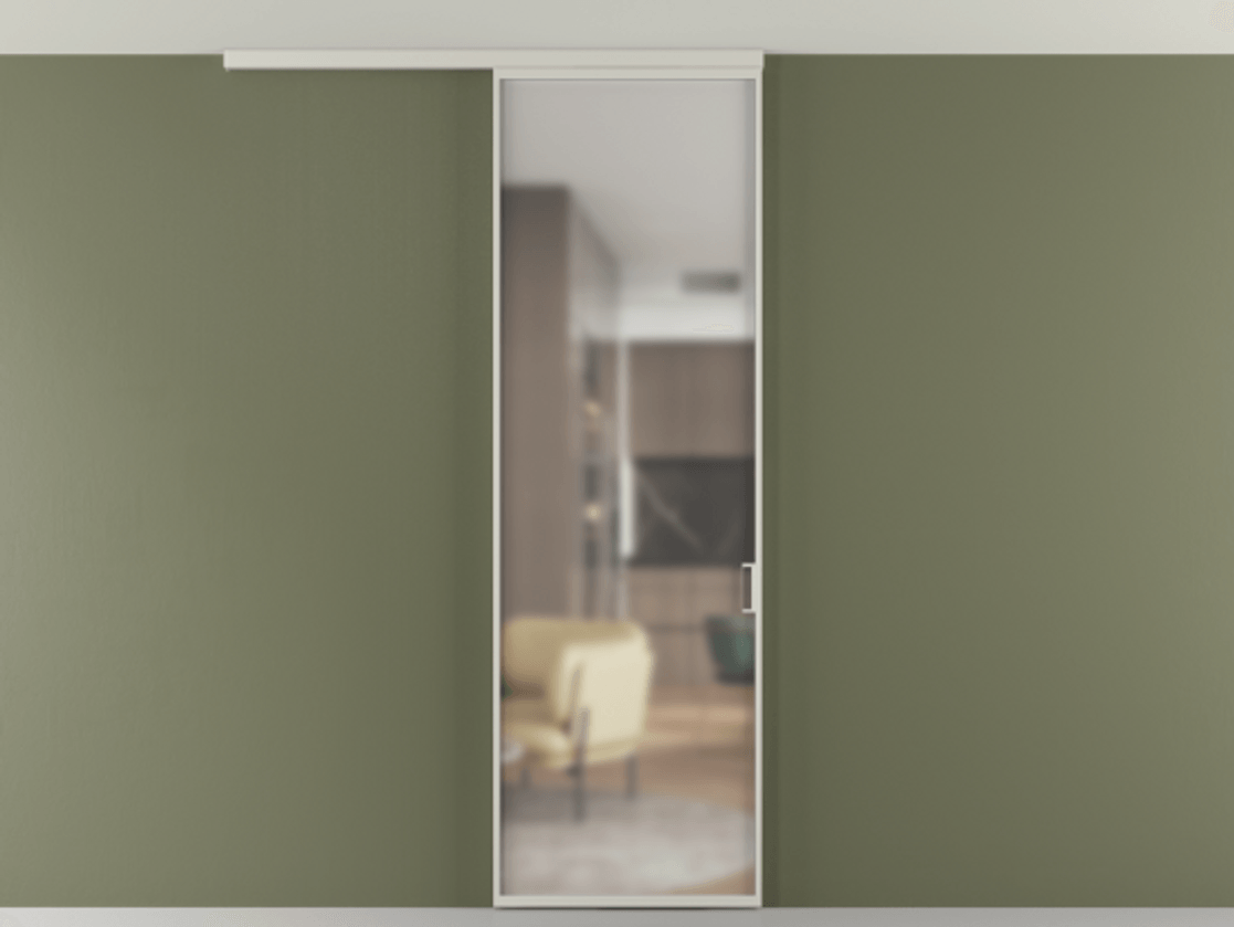 Перегородка Формато вдоль стены на потолок 1 створка АЛПР 040.01 Алюминий тёплый серый Сатинированное стекло "Мателюкс Кристал Вижн", калёное, матовое, каленое 6 мм. Цена 119570 ₽ 1. Полотно 2 шт. (800/2100 мм)
2. Комплект установки раздвижной системы
3. Базовый комплект фурнитуры
4.Ручка Рондо. Фабрика дверей Волховец 8 (800) 551 43 19 Перегородка Формато вдоль стены на потолок 1 створка АЛПР 040.01 Алюминий тёплый серый Сатинированное стекло "Мателюкс Кристал Вижн", калёное, матовое, каленое 6 мм Цена 119570 ₽ | Volhovec