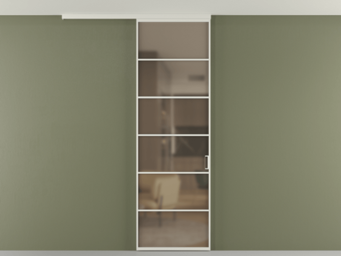 Перегородка Формато вдоль стены на потолок 1 створка АЛПР 040.04 Алюминий Белый Сатинированное бронзовое стекло, триплекс. Скрытый короб БЕЛ Цена 99293 ₽ 1. Полотно 2 шт. (800/2100 мм)
2. Комплект установки раздвижной системы
3. Базовый комплект фурнитуры
4.Ручка Рондо. Фабрика дверей Волховец 8 (800) 551 43 19 Перегородка Формато вдоль стены на потолок 1 створка АЛПР 040.04 Алюминий Белый Сатинированное бронзовое стекло, триплекс Цена 99293 ₽ | Volhovec