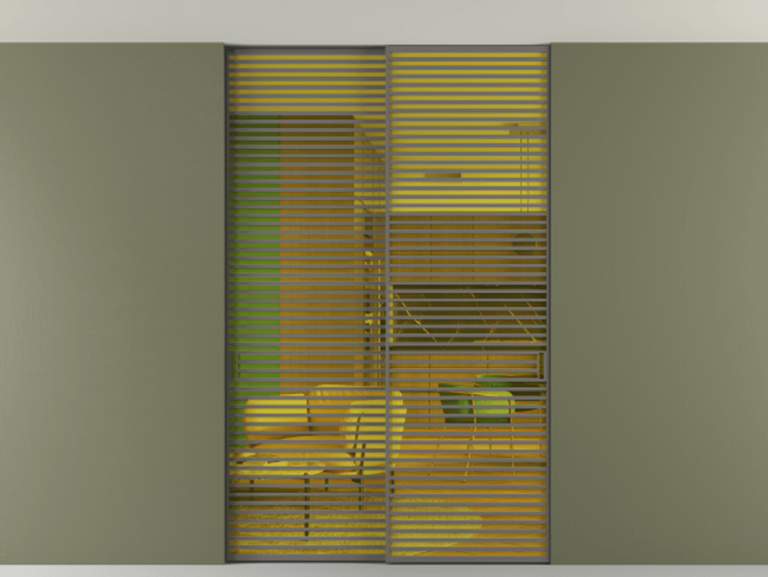 Перегородка Formato внутри проёма скрытое крепление в потолок 2 створки АЛПР 040.07 Алюминий классический серый Прозрачное жёлтое стекло, триплекс. Цена 596840 сом 1. Полотно 2 шт. (800/2100 мм)
2. Комплект установки раздвижной системы
3. Базовый комплект фурнитуры
4. Ручка RONDO. Фабрика дверей Волховец 8 (800) 551 43 19 Перегородка Formato внутри проёма скрытое крепление в потолок 2 створки АЛПР 040.07 Алюминий классический серый Прозрачное жёлтое стекло, триплекс Цена 596840 сом | Volhovec