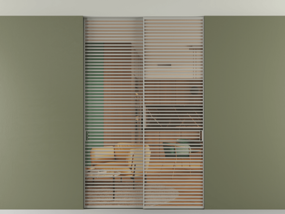 Перегородка Formato внутри проёма скрытое крепление в потолок 2 створки АЛПР 040.07 Алюминий нейтральный серый Прозрачное оранжевое стекло, триплекс. Цена 409915 ₽ 1. Полотно 2 шт. (800/2100 мм)
2. Комплект установки раздвижной системы
3. Базовый комплект фурнитуры
4. Ручка RONDO. Фабрика дверей Волховец 8 (800) 551 43 19 Перегородка Formato внутри проёма скрытое крепление в потолок 2 створки АЛПР 040.07 Алюминий нейтральный серый Прозрачное оранжевое стекло, триплекс Цена 409915 ₽ | Volhovec