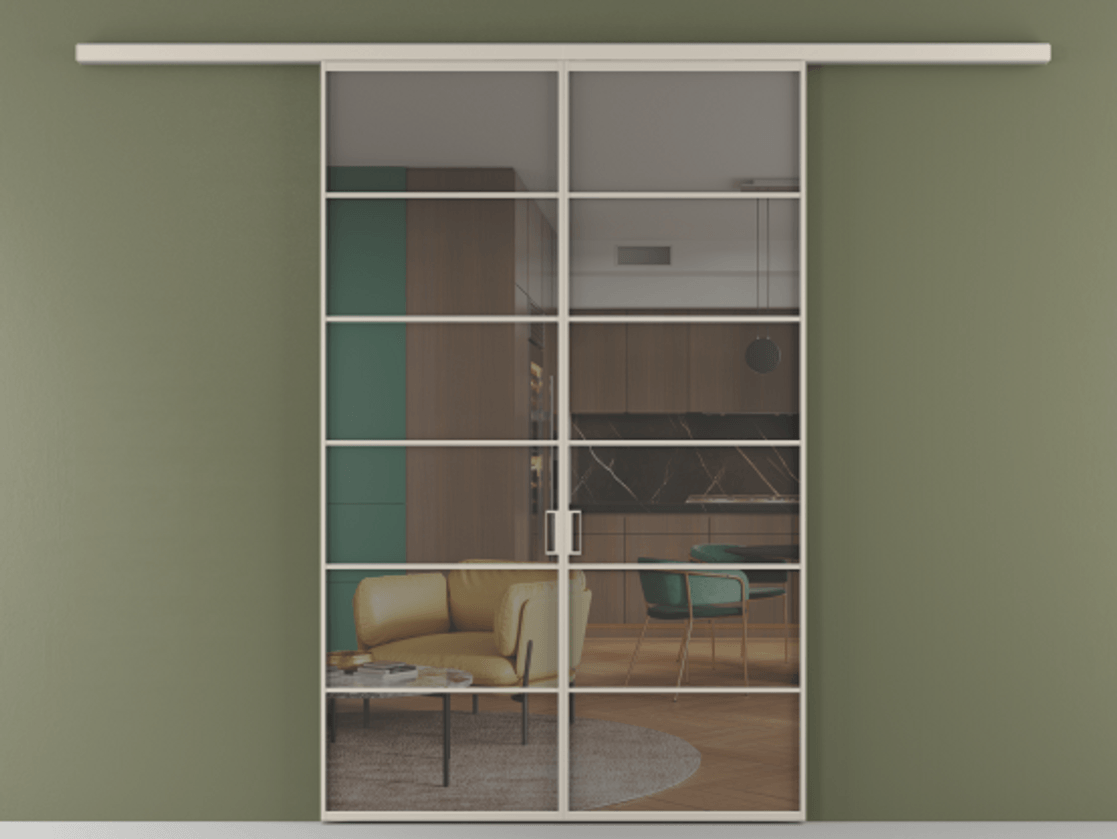 Перегородка Формато вдоль стены 2 створки АЛПР 040.04 Алюминий светло-бежевый Прозрачное серое стекло, триплекс. Цена 42051450 so'm 1. Полотно 2 шт. (800/2100 мм)
2. Комплект установки раздвижной системы
3. Базовый комплект фурнитуры
4.Ручка RONDO
. Фабрика дверей Волховец 8 (800) 551 43 19 Перегородка Формато вдоль стены 2 створки АЛПР 040.04 Алюминий светло-бежевый Прозрачное серое стекло, триплекс Цена 42051450 so'm | Volhovec