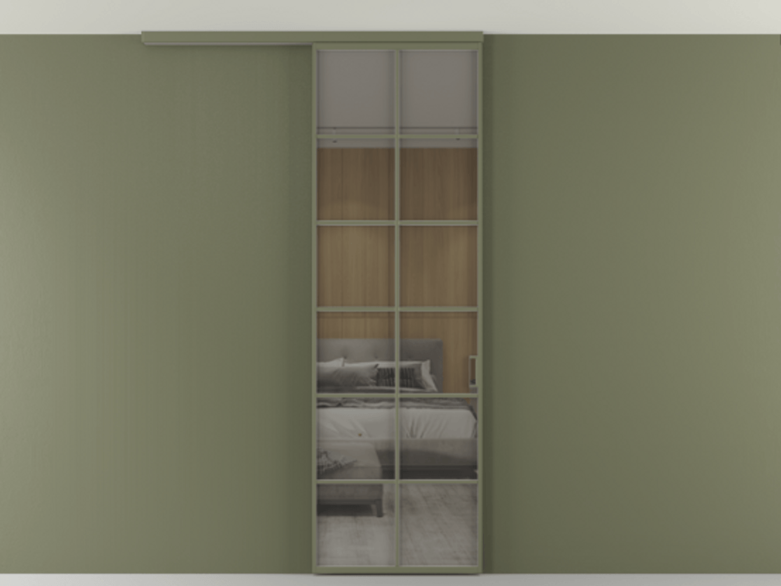 Перегородка Формато вдоль стены на потолок 1 створка АЛПР 040.05 Алюминий оливковый тёмный Рефлективное серое стекло "Стопсол", калёное. Цена 114252 ₽ 1. Полотно 2 шт. (800/2100 мм)
2. Комплект установки раздвижной системы
3. Базовый комплект фурнитуры
4.Ручка Рондо. Фабрика дверей Волховец 8 (800) 551 43 19 Перегородка Формато вдоль стены на потолок 1 створка АЛПР 040.05 Алюминий оливковый тёмный Рефлективное серое стекло "Стопсол", калёное Цена 114252 ₽ | Volhovec