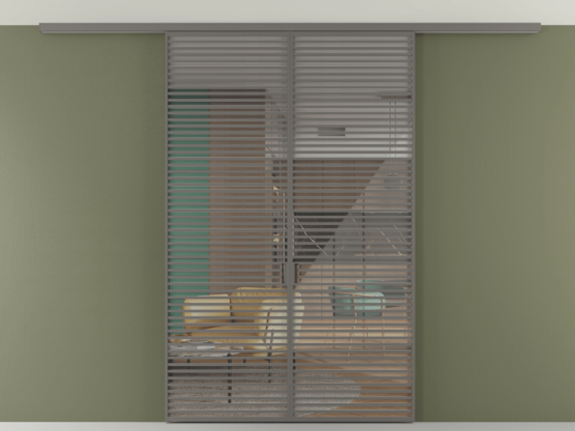 Перегородка Формато вдоль стены на потолок 2 створки АЛПР 040.07 Алюминий классический серый Рефлективное прозрачное стекло "Стопсол", калёное. Цена 456190 ₽ 1. Полотно 2 шт. (800/2100 мм)
2. Комплект установки раздвижной системы
3. Базовый комплект фурнитуры
4.Ручка Рондо. Фабрика дверей Волховец 8 (800) 551 43 19 Перегородка Формато вдоль стены на потолок 2 створки АЛПР 040.07 Алюминий классический серый Рефлективное прозрачное стекло "Стопсол", калёное Цена 456190 ₽ | Volhovec