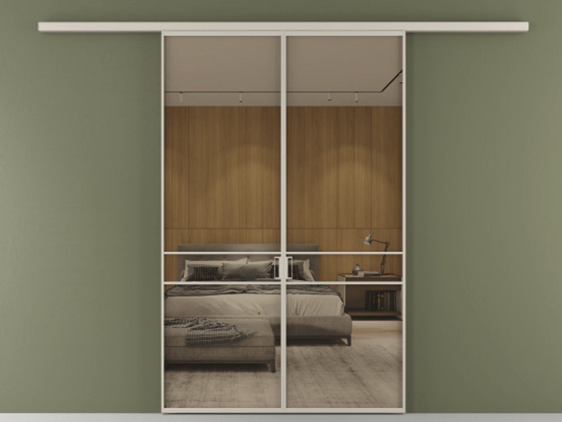 Перегородка Формато вдоль стены 2 створки АЛПР 040.02 Алюминий светло-бежевый Рефлективное бронзовое стекло "Стопсол", калёное. Цена 249000 ₽ 1. Полотно 2 шт. (800/2100 мм)
2. Комплект установки раздвижной системы
3. Базовый комплект фурнитуры
4.Ручка RONDO
. Фабрика дверей Волховец 8 (800) 551 43 19 Перегородка Формато вдоль стены 2 створки АЛПР 040.02 Алюминий светло-бежевый Рефлективное бронзовое стекло "Стопсол", калёное Цена 249000 ₽ | Volhovec