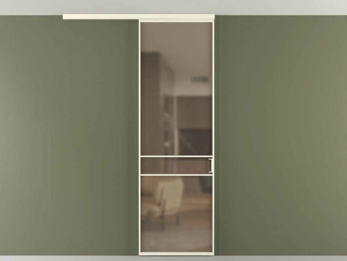 Перегородка Формато вдоль стены на потолок 1 створка АЛПР 040.02 Алюминий молочно-белый Сатинированное бронзовое стекло, триплекс. Цена 96858 ₽ 1. Полотно 2 шт. (800/2100 мм)
2. Комплект установки раздвижной системы
3. Базовый комплект фурнитуры
4.Ручка Рондо. Фабрика дверей Волховец 8 (800) 551 43 19 Перегородка Формато вдоль стены на потолок 1 створка АЛПР 040.02 Алюминий молочно-белый Сатинированное бронзовое стекло, триплекс Цена 96858 ₽ | Volhovec