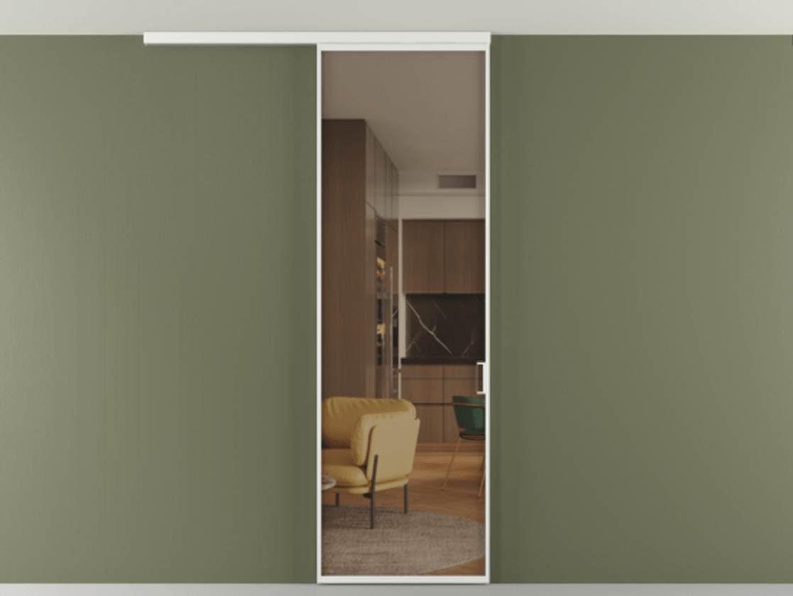 Перегородка Формато вдоль стены на потолок 1 створка АЛПР 040.01 Алюминий белоснежный Прозрачное бронзовое стекло, триплекс. Цена 92403 ₽ 1. Полотно 2 шт. (800/2100 мм)
2. Комплект установки раздвижной системы
3. Базовый комплект фурнитуры
4.Ручка Рондо. Фабрика дверей Волховец 8 (800) 551 43 19 Перегородка Формато вдоль стены на потолок 1 створка АЛПР 040.01 Алюминий белоснежный Прозрачное бронзовое стекло, триплекс Цена 92403 ₽ | Volhovec