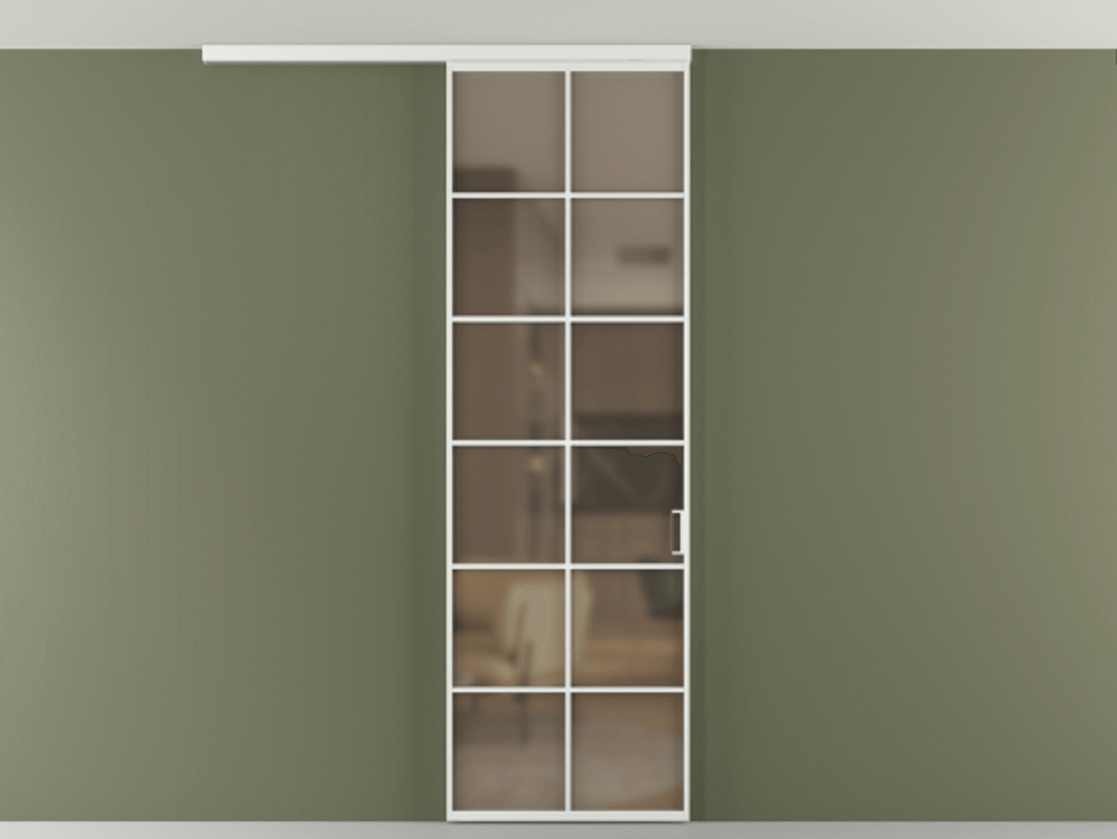 Перегородка Формато вдоль стены на потолок 1 створка АЛПР 040.05 Алюминий белоснежный Сатинированное бронзовое стекло, триплекс. Цена 107852 ₽ 1. Полотно 2 шт. (800/2100 мм)
2. Комплект установки раздвижной системы
3. Базовый комплект фурнитуры
4.Ручка Рондо. Фабрика дверей Волховец 8 (800) 551 43 19 Перегородка Формато вдоль стены на потолок 1 створка АЛПР 040.05 Алюминий белоснежный Сатинированное бронзовое стекло, триплекс Цена 107852 ₽ | Volhovec