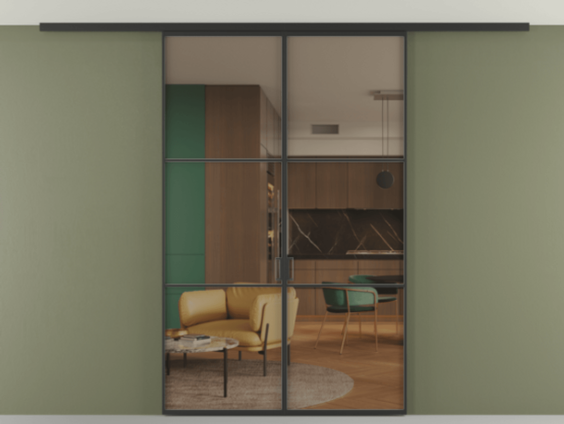 Перегородка Formato вдоль стены на потолок двустворчатая АЛПР 040.03 Алюминий Черный Прозрачное бронзовое стекло, триплекс, 6 мм. Скрытый короб ЧЕР Цена 206280 ₽ 1. Полотно 2 шт. (800/2100 мм)
2. Комплект установки раздвижной системы
3. Базовый комплект фурнитуры
4.Ручка RONDO
. Фабрика дверей Волховец 8 (800) 551 43 19 Перегородка Formato вдоль стены на потолок двустворчатая АЛПР 040.03 Алюминий Черный Прозрачное бронзовое стекло, триплекс, 6 мм Цена 206280 ₽ | Volhovec