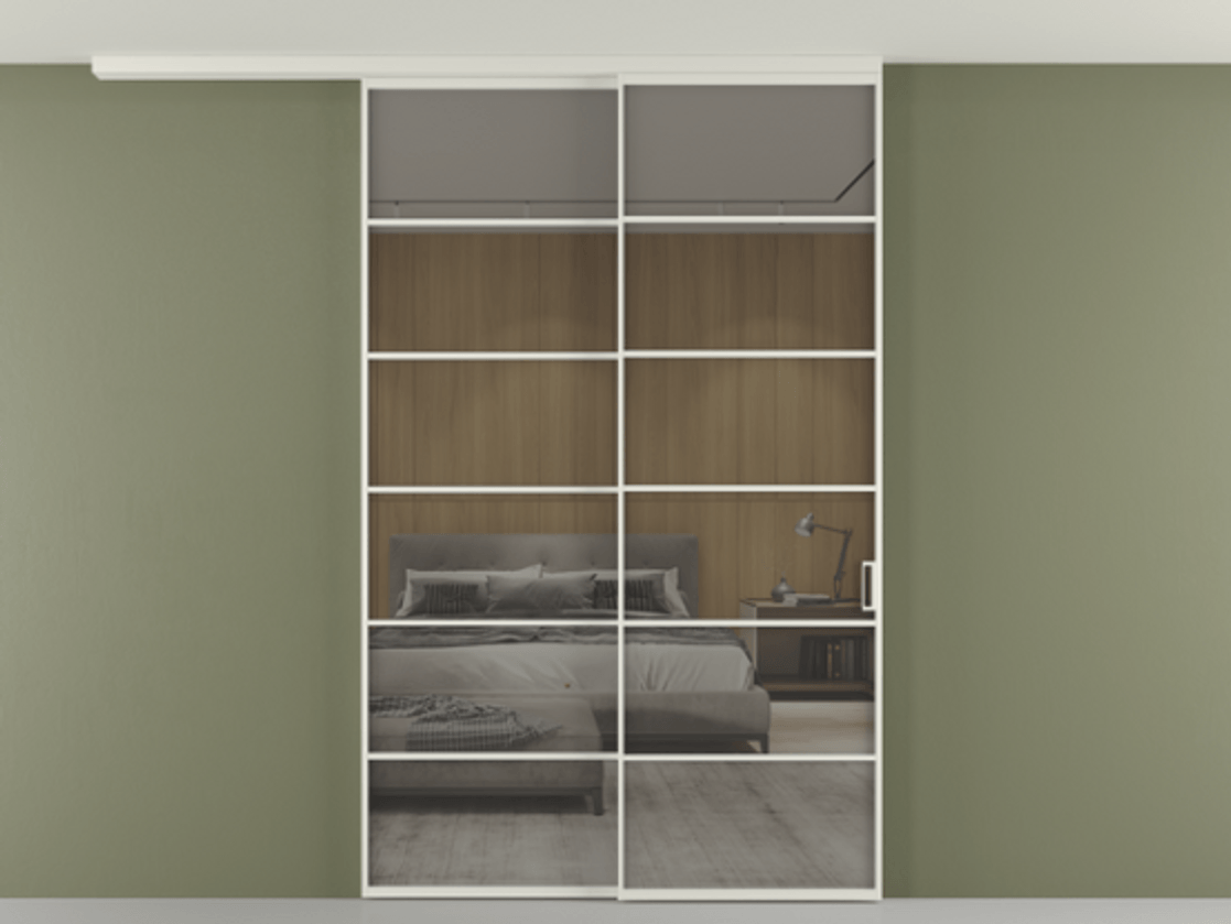 Перегородка Formato вдоль стены на потолок телескопик синхро 2 АЛПР 040.04 Алюминий Белый Рефлективное серое стекло "Stopsol", калёное. Скрытый короб БЕЛ Цена 328380 ₽ 1. Полотно 2 шт. (800/2100 мм)
2. Комплект установки раздвижной системы
3. Базовый комплект фурнитуры
4.Ручка RONDO
. Фабрика дверей Волховец 8 (800) 551 43 19 Перегородка Formato вдоль стены на потолок телескопик синхро 2 АЛПР 040.04 Алюминий Белый Рефлективное серое стекло "Stopsol", калёное Цена 328380 ₽ | Volhovec