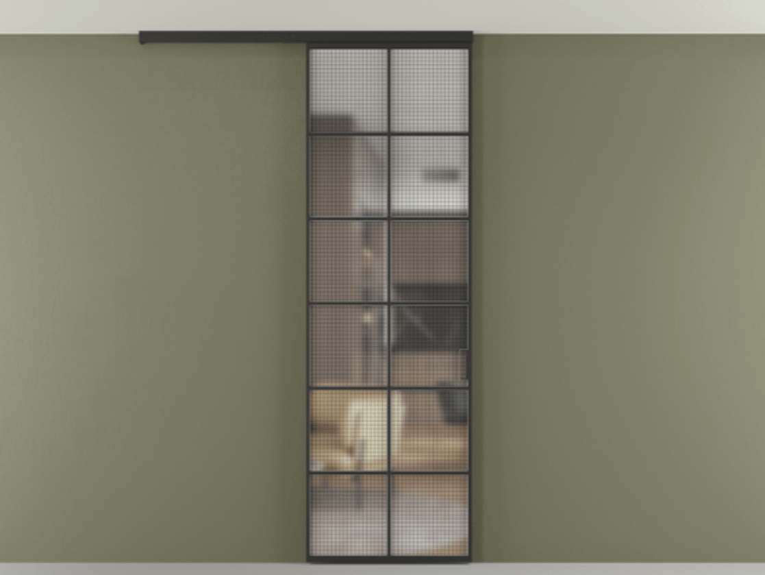 Перегородка Formato вдоль стены на потолок одностворчатая АЛПР 040.05 Алюминий Черный Декоративное стекло с сеткой "Mesh silver", триплекс, 6 мм. Скрытый короб ЧЕР Цена 122040 ₽ 1. Полотно 2 шт. (800/2100 мм)
2. Комплект установки раздвижной системы
3. Базовый комплект фурнитуры
4.Ручка RONDO
. Фабрика дверей Волховец 8 (800) 551 43 19 Перегородка Formato вдоль стены на потолок одностворчатая АЛПР 040.05 Алюминий Черный Декоративное стекло с сеткой "Mesh silver", триплекс, 6 мм Цена 122040 ₽ | Volhovec