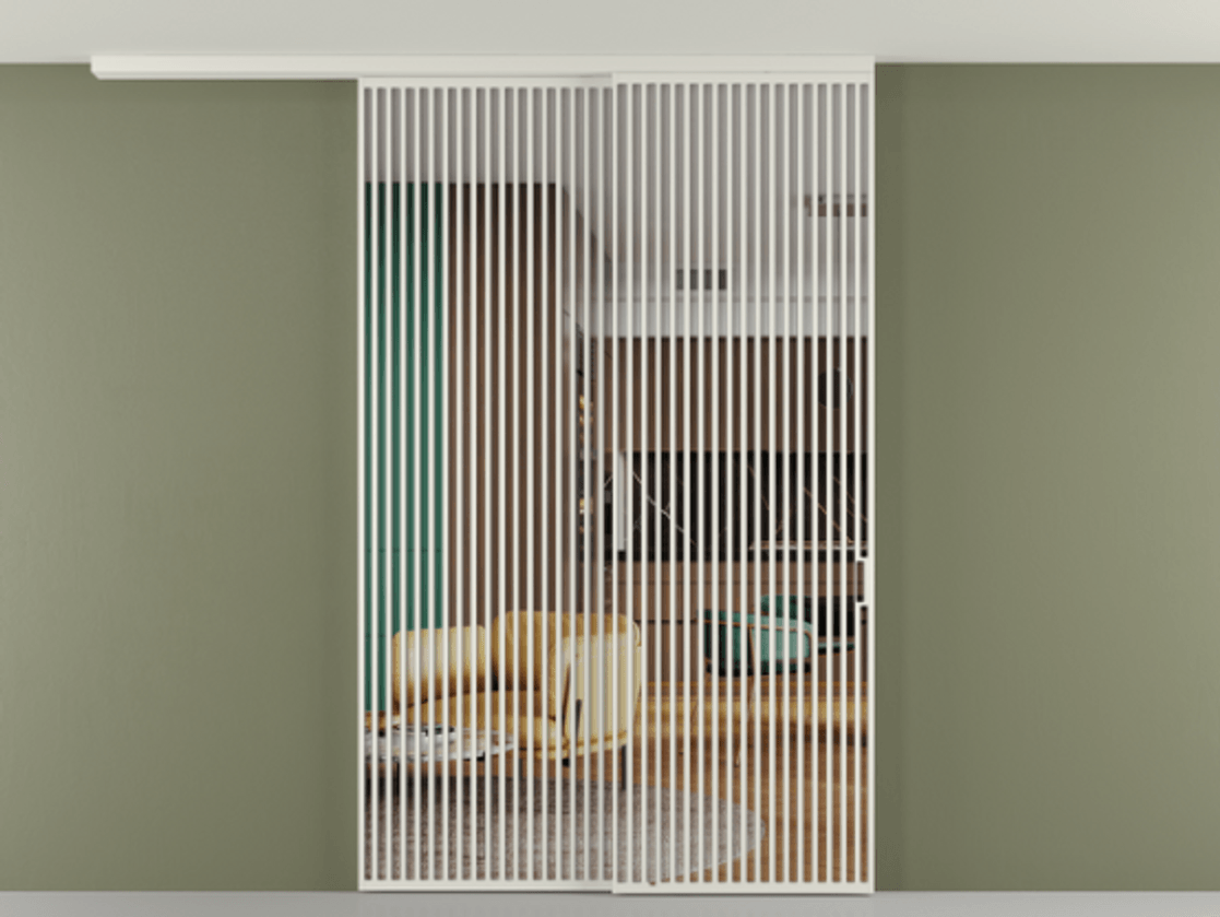 Перегородка Formato вдоль стены на потолок телескопик синхро 2 АЛПР 040.06 Алюминий Белый Прозрачное стекло "Crystal Vision", калёное, 6 мм. Скрытый короб БЕЛ Цена 488780 ₽ 1. Полотно 2 шт.  (800/2100 мм)
2. Комплект установки раздвижной системы
3. Базовый комплект фурнитуры
4.Ручка RONDO
. Фабрика дверей Волховец 8 (800) 551 43 19  Перегородка Formato вдоль стены на потолок телескопик синхро 2 АЛПР 040.06 Алюминий Белый Прозрачное стекло "Crystal Vision", калёное, 6 мм Цена 488780 ₽ | Volhovec