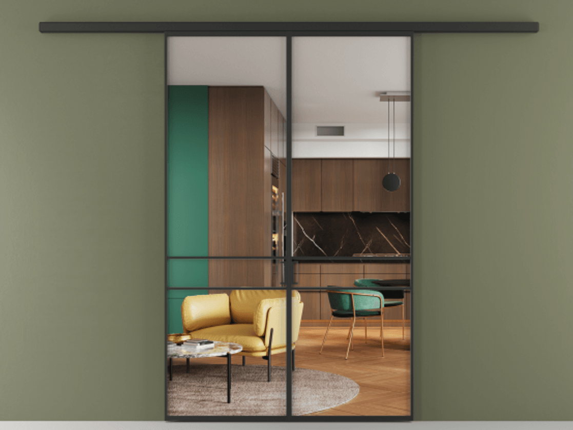 Перегородка Formato вдоль стены двустворчатая АЛПР 040.02 Алюминий Черный Прозрачное стекло "Crystal Vision", калёное. Скрытый короб ЧЕР Цена 239700 ₽ 1. Полотно 2 шт. (800/2100 мм)
2. Комплект установки раздвижной системы
3. Базовый комплект фурнитуры
4.Ручка RONDO
. Фабрика дверей Волховец 8 (800) 551 43 19 Перегородка Formato вдоль стены двустворчатая АЛПР 040.02 Алюминий Черный Прозрачное стекло "Crystal Vision", калёное Цена 239700 ₽ | Volhovec