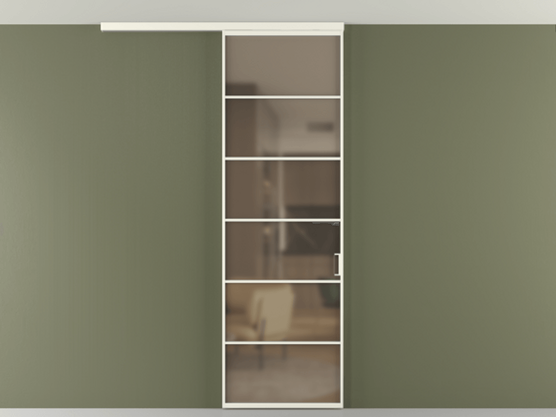 Перегородка Формато вдоль стены на потолок 1 створка АЛПР 040.04 Алюминий жемчужный Сатинированное бронзовое стекло, триплекс. Цена 107852 ₽ 1. Полотно 2 шт. (800/2100 мм)
2. Комплект установки раздвижной системы
3. Базовый комплект фурнитуры
4.Ручка Рондо. Фабрика дверей Волховец 8 (800) 551 43 19 Перегородка Формато вдоль стены на потолок 1 створка АЛПР 040.04 Алюминий жемчужный Сатинированное бронзовое стекло, триплекс Цена 107852 ₽ | Volhovec