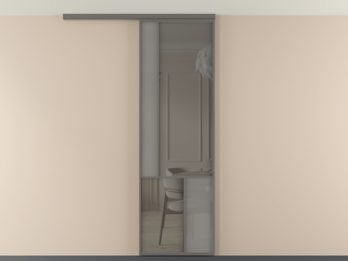 Перегородка Мозаик вдоль стены на потолок 1 створка АЛПР 041.20 Алюминий классический серый Сатинированное серое стекло, триплекс, 6 мм + Прозрачное серое стекло, триплекс. Цена 135040 ₽ . Фабрика дверей Волховец 8 (800) 551 43 19 Перегородка Мозаик вдоль стены на потолок 1 створка АЛПР 041.20 Алюминий классический серый Сатинированное серое стекло, триплекс, 6 мм + Прозрачное серое стекло, триплекс Цена 135040 ₽ | Volhovec