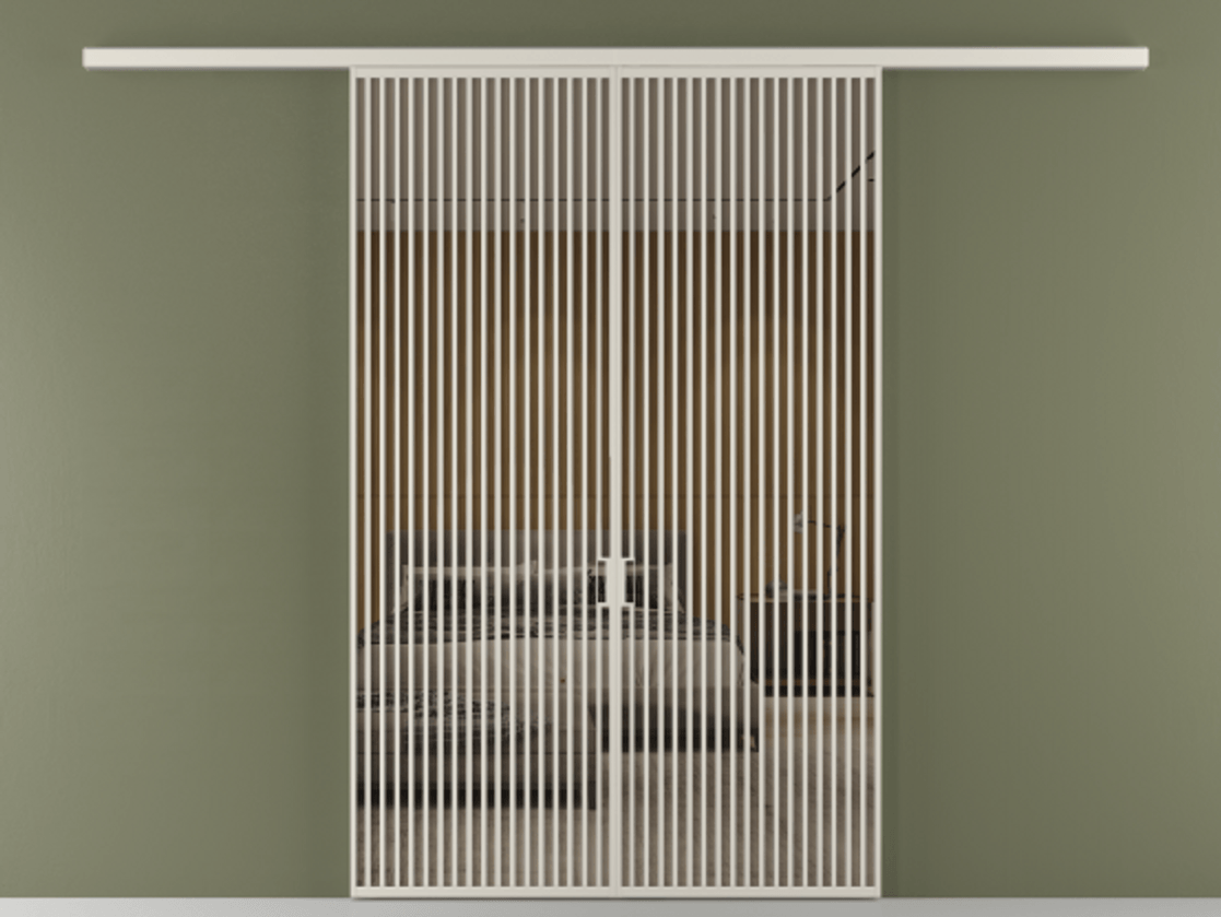 Перегородка Formato вдоль стены 2 створки АЛПР 040.06 Алюминий облачно-серый Рефлективное бронзовое стекло "Stopsol", калёное. Цена 445000 ₽ 1. Полотно 2 шт. (800/2100 мм)
2. Комплект установки раздвижной системы
3. Базовый комплект фурнитуры
4.Ручка RONDO
. Фабрика дверей Волховец 8 (800) 551 43 19 Перегородка Formato вдоль стены 2 створки АЛПР 040.06 Алюминий облачно-серый Рефлективное бронзовое стекло "Stopsol", калёное Цена 445000 ₽ | Volhovec