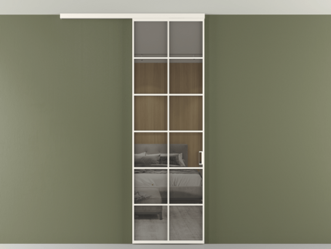 Перегородка Формато вдоль стены на потолок 1 створка АЛПР 040.05 Алюминий пудровый белый Рефлективное серое стекло "Стопсол", калёное. Цена 134090 ₽ 1. Полотно 2 шт. (800/2100 мм)
2. Комплект установки раздвижной системы
3. Базовый комплект фурнитуры
4.Ручка Рондо. Фабрика дверей Волховец 8 (800) 551 43 19 Перегородка Формато вдоль стены на потолок 1 створка АЛПР 040.05 Алюминий пудровый белый Рефлективное серое стекло "Стопсол", калёное Цена 134090 ₽ | Volhovec