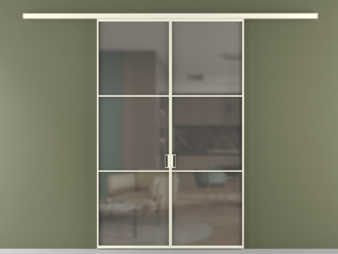 Перегородка Формато вдоль стены 2 створки АЛПР 040.03 Алюминий молочно-белый Сатинированное серое стекло, триплекс. Цена 195450 ₽ 1. Полотно 2 шт. (800/2100 мм)
2. Комплект установки раздвижной системы
3. Базовый комплект фурнитуры
4.Ручка Рондо. Фабрика дверей Волховец 8 (800) 551 43 19 Перегородка Формато вдоль стены 2 створки АЛПР 040.03 Алюминий молочно-белый Сатинированное серое стекло, триплекс Цена 195450 ₽ | Volhovec