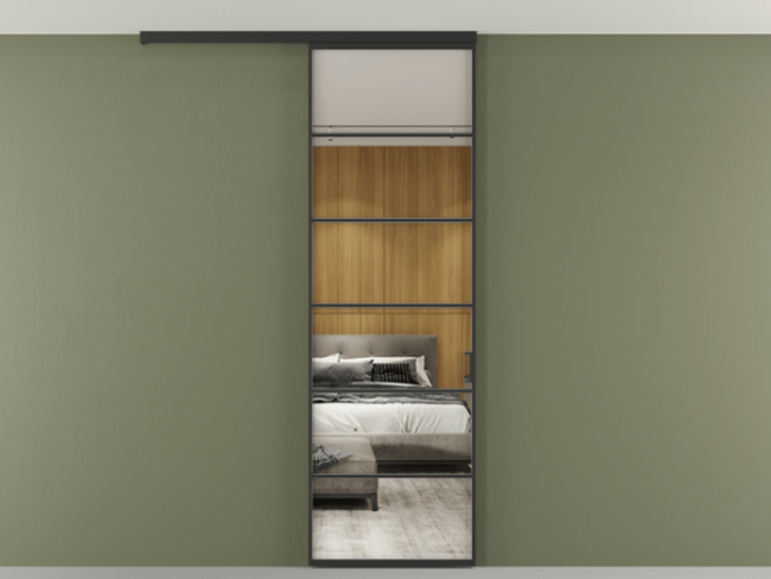 Перегородка Formato вдоль стены на потолок одностворчатая АЛПР 040.04 Алюминий Черный Двустороннее зеркало, триплекс 6 мм, триплекс 6 мм. Скрытый короб ЧЕР Цена 114040 ₽ 1. Полотно 2 шт. (800/2100 мм)
2. Комплект установки раздвижной системы
3. Базовый комплект фурнитуры
4.Ручка RONDO
. Фабрика дверей Волховец 8 (800) 551 43 19 Перегородка Formato вдоль стены на потолок одностворчатая АЛПР 040.04 Алюминий Черный Двустороннее зеркало, триплекс 6 мм, триплекс 6 мм Цена 114040 ₽ | Volhovec