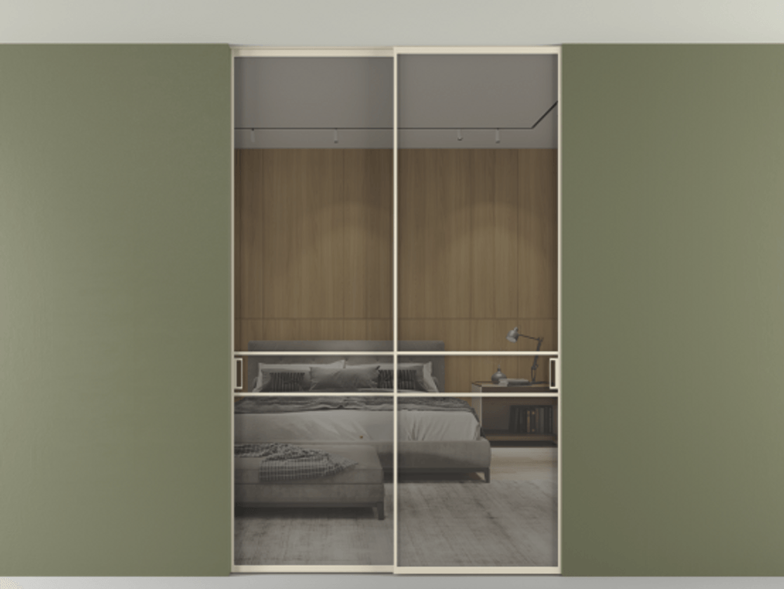 Перегородка Formato внутри проёма скрытое крепление в потолок 2 створки АЛПР 040.02 Алюминий бежево-серый Рефлективное серое стекло "Стопсол", калёное. Цена 305520 ₽ 1. Полотно 2 шт. (800/2100 мм)
2. Комплект установки раздвижной системы
3. Базовый комплект фурнитуры
4. Ручка RONDO. Фабрика дверей Волховец 8 (800) 551 43 19 Перегородка Formato внутри проёма скрытое крепление в потолок 2 створки АЛПР 040.02 Алюминий бежево-серый Рефлективное серое стекло "Стопсол", калёное Цена 305520 ₽ | Volhovec