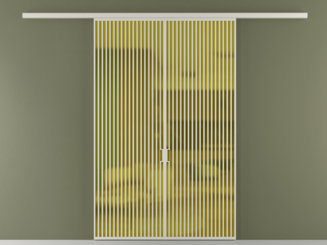 Перегородка Формато вдоль стены 2 створки АЛПР 040.06 Алюминий тёплый серый Сатинированное жёлтое стекло, триплекс. Цена 342450 ₽ 1. Полотно 2 шт. (800/2100 мм)
2. Комплект установки раздвижной системы
3. Базовый комплект фурнитуры
4.Ручка Рондо. Фабрика дверей Волховец 8 (800) 551 43 19 Перегородка Формато вдоль стены 2 створки АЛПР 040.06 Алюминий тёплый серый Сатинированное жёлтое стекло, триплекс Цена 342450 ₽ | Volhovec