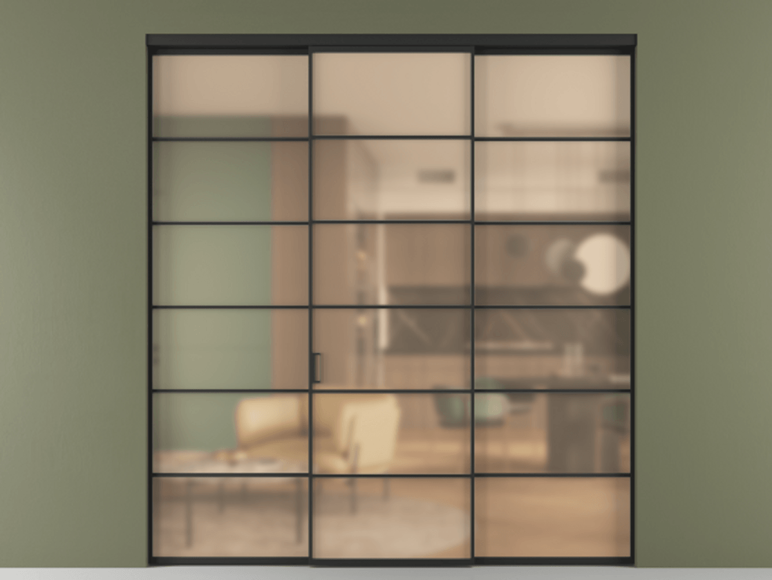 Перегородка Formato внутри проёма 3 створки АЛПР 040.04 Алюминий Черный Сатинированное оранжевое стекло, триплекс. Скрытый короб ЧЕР Цена 256460 ₽ 1. Полотно 3 шт. (800/2100 мм)
2. Комплект установки раздвижной системы
3. Базовый комплект фурнитуры
4.Ручка RONDO. Фабрика дверей Волховец 8 (800) 551 43 19 Перегородка Formato внутри проёма 3 створки АЛПР 040.04 Алюминий Черный Сатинированное оранжевое стекло, триплекс Цена 256460 ₽ | Volhovec