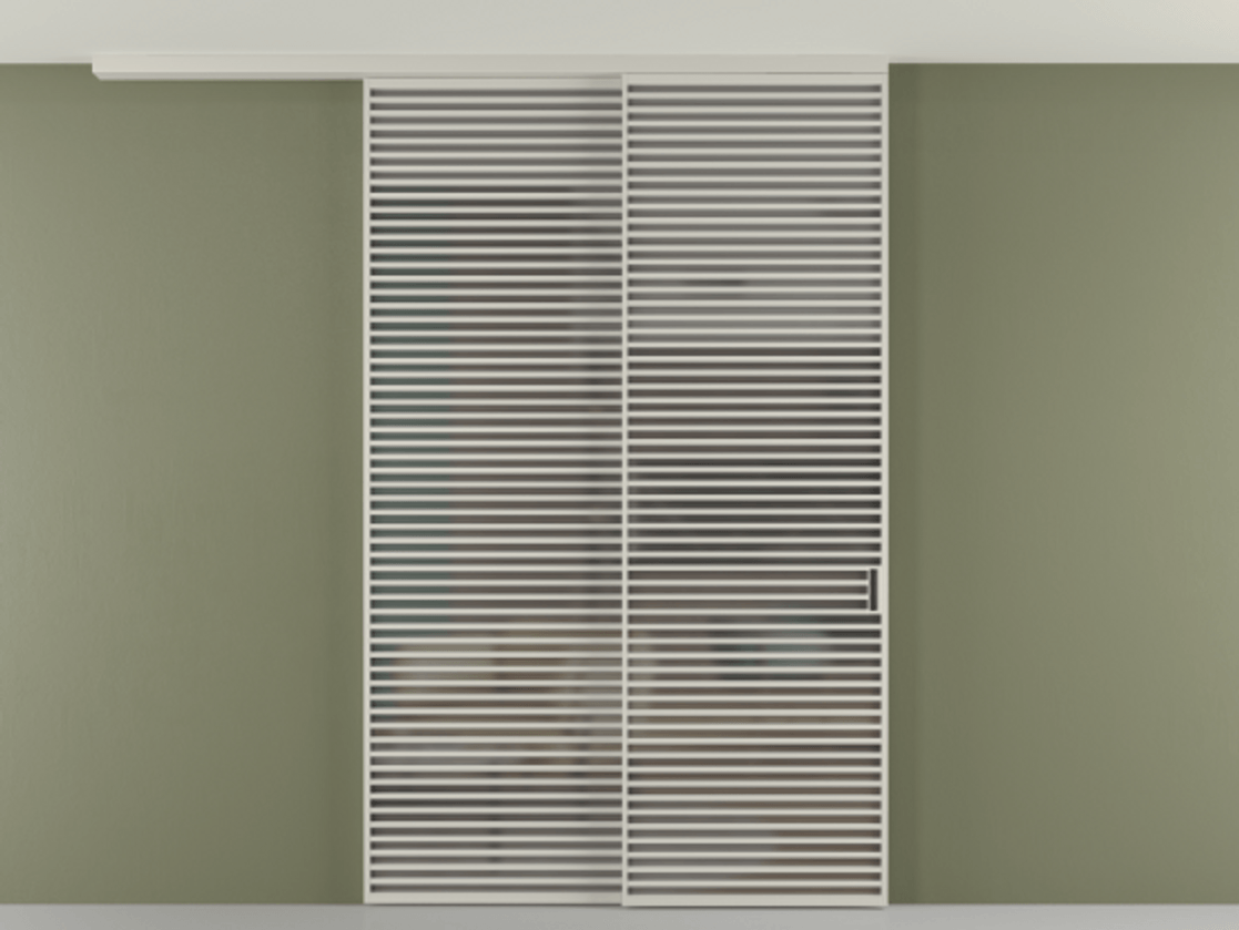 Перегородка Формато вдоль стены на потолок 2 створки с синхронным механизмом АЛПР 040.07 Алюминий тёплый серый Сатинированное серое стекло, триплекс. Цена 526620 ₽ 1. Полотно 2 шт. (800/2100 мм)
2. Комплект установки раздвижной системы
3. Базовый комплект фурнитуры
4.Ручка Рондо. Фабрика дверей Волховец 8 (800) 551 43 19 Перегородка Формато вдоль стены на потолок 2 створки с синхронным механизмом АЛПР 040.07 Алюминий тёплый серый Сатинированное серое стекло, триплекс Цена 526620 ₽ | Volhovec