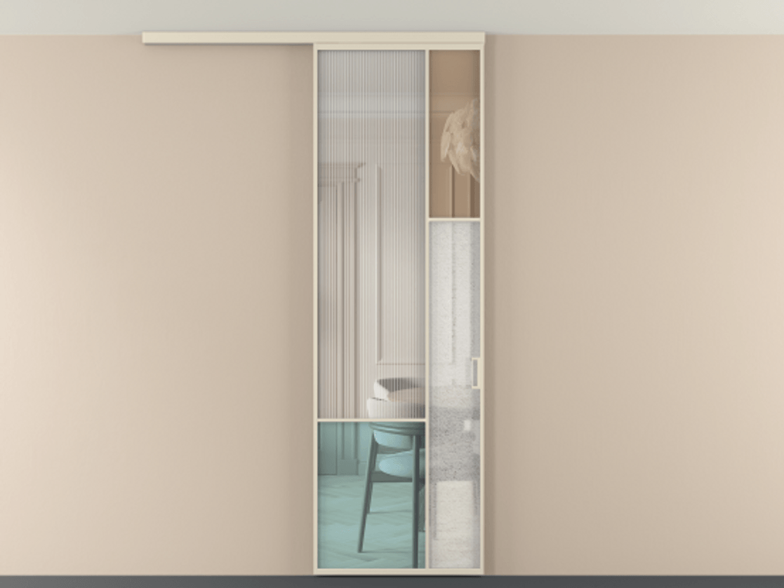 Перегородка Mosaic вдоль стены на потолок одностворчатая АЛПР 041.12 Алюминий бежево-серый Комбинация стекол Группы 1 и Группы 3. Цена 141040 ₽ . Фабрика дверей Волховец 8 (800) 551 43 19 Перегородка Mosaic вдоль стены на потолок одностворчатая АЛПР 041.12 Алюминий бежево-серый Комбинация стекол Группы 1 и Группы 3 Цена 141040 ₽ | Volhovec