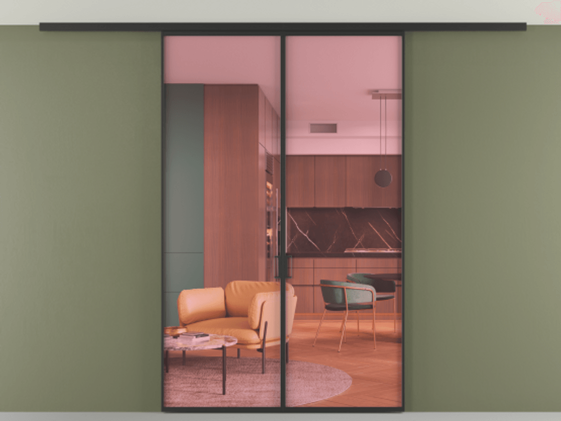 Перегородка Формато вдоль стены на потолок 2 створки АЛПР 040.01 Алюминий Черный Прозрачное розовое стекло, триплекс. Скрытый короб ЧЕР Цена 170995 ₽ 1. Полотно 2 шт. (800/2100 мм)
2. Комплект установки раздвижной системы
3. Базовый комплект фурнитуры
4.Ручка Рондо. Фабрика дверей Волховец 8 (800) 551 43 19 Перегородка Формато вдоль стены на потолок 2 створки АЛПР 040.01 Алюминий Черный Прозрачное розовое стекло, триплекс Цена 170995 ₽ | Volhovec