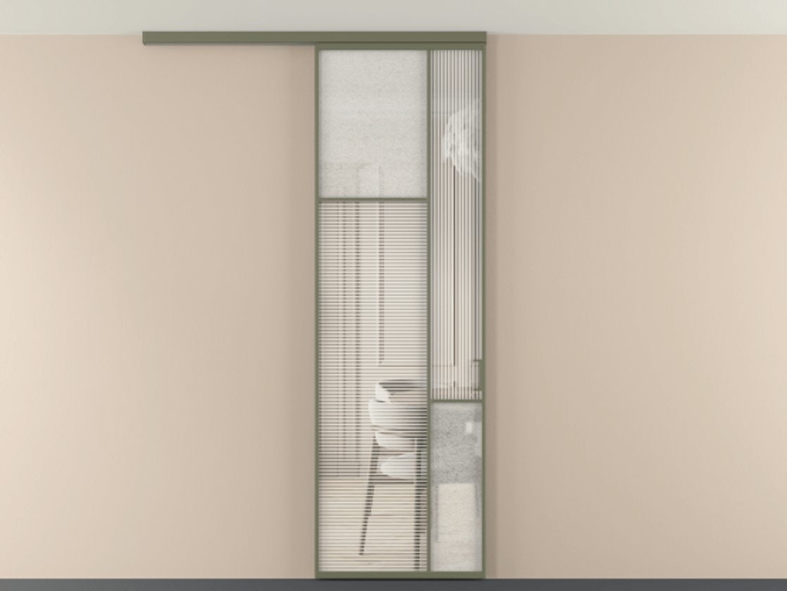 Перегородка Мозаик вдоль стены на потолок 1 створка АЛПР 041.10 Алюминий оливковый тёмный Рифлёное стекло "Дюна", триплекс, 6 мм + Фактурное стекло "Лёд", триплекс. Цена 143040 ₽ . Фабрика дверей Волховец 8 (800) 551 43 19 Перегородка Мозаик вдоль стены на потолок 1 створка АЛПР 041.10 Алюминий оливковый тёмный Рифлёное стекло "Дюна", триплекс, 6 мм + Фактурное стекло "Лёд", триплекс Цена 143040 ₽ | Volhovec