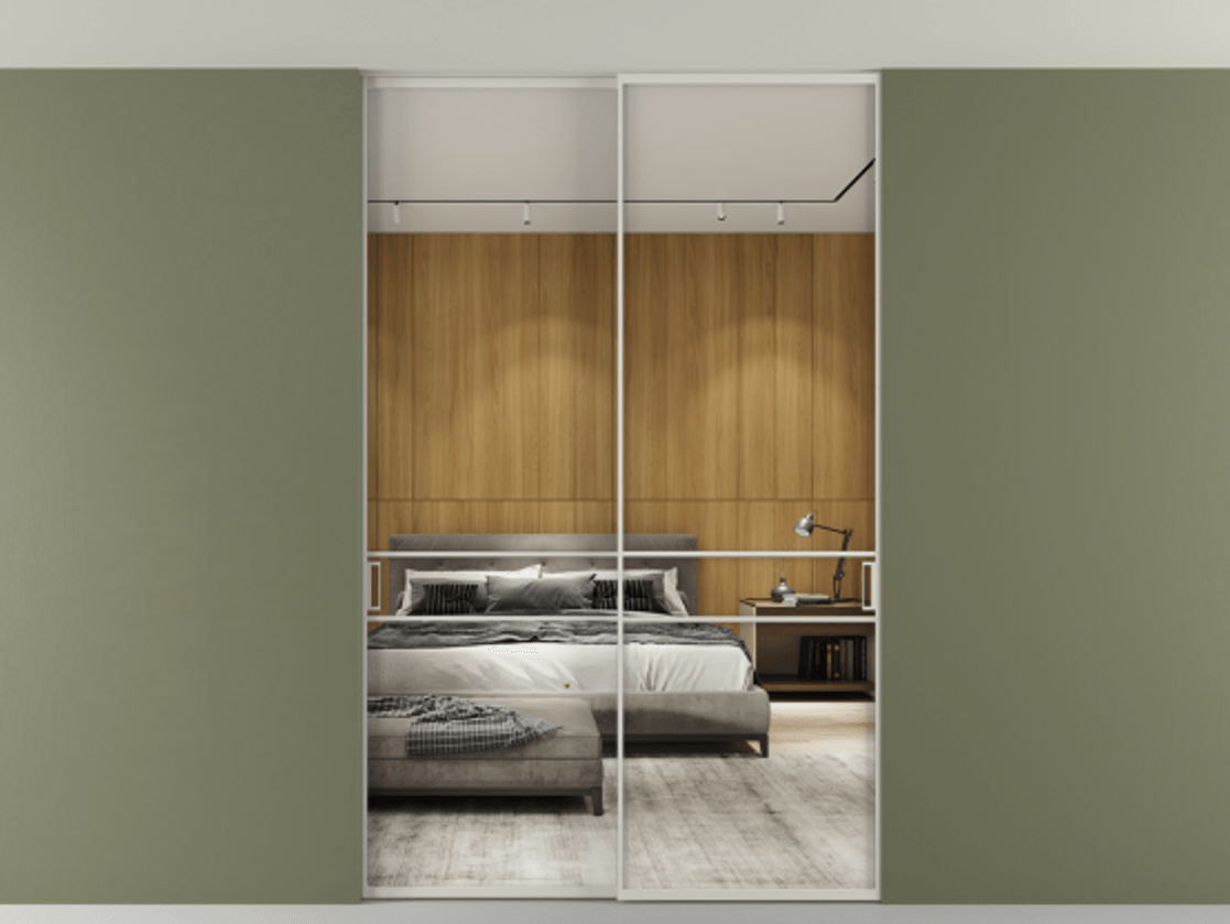 Перегородка Formato внутри проёма скрытое крепление в потолок 2 створки АЛПР 040.02 Алюминий тёплый серый Двустороннее зеркало, триплекс , триплекс 6 мм. Цена 12940 AZE 1. Полотно 2 шт. (800/2100 мм)
2. Комплект установки раздвижной системы
3. Базовый комплект фурнитуры
4. Ручка RONDO. Фабрика дверей Волховец 8 (800) 551 43 19 Перегородка Formato внутри проёма скрытое крепление в потолок 2 створки АЛПР 040.02 Алюминий тёплый серый Двустороннее зеркало, триплекс , триплекс 6 мм Цена 12940 AZE | Volhovec