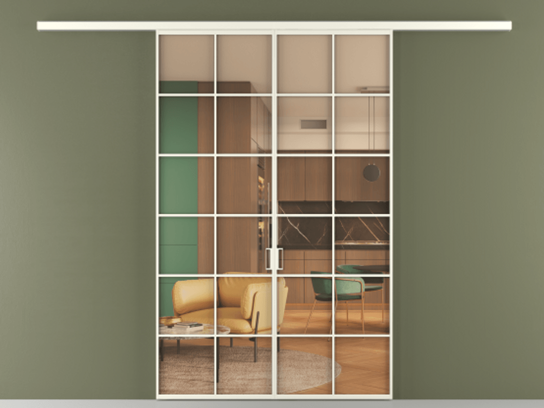 Перегородка Formato вдоль стены 2 створки АЛПР 040.05 Алюминий жемчужный Прозрачное оранжевое стекло, триплекс. Цена 215440 ₽ 1. Полотно 2 шт. (800/2100 мм)
2. Комплект установки раздвижной системы
3. Базовый комплект фурнитуры
4.Ручка RONDO
. Фабрика дверей Волховец 8 (800) 551 43 19 Перегородка Formato вдоль стены 2 створки АЛПР 040.05 Алюминий жемчужный Прозрачное оранжевое стекло, триплекс Цена 215440 ₽ | Volhovec