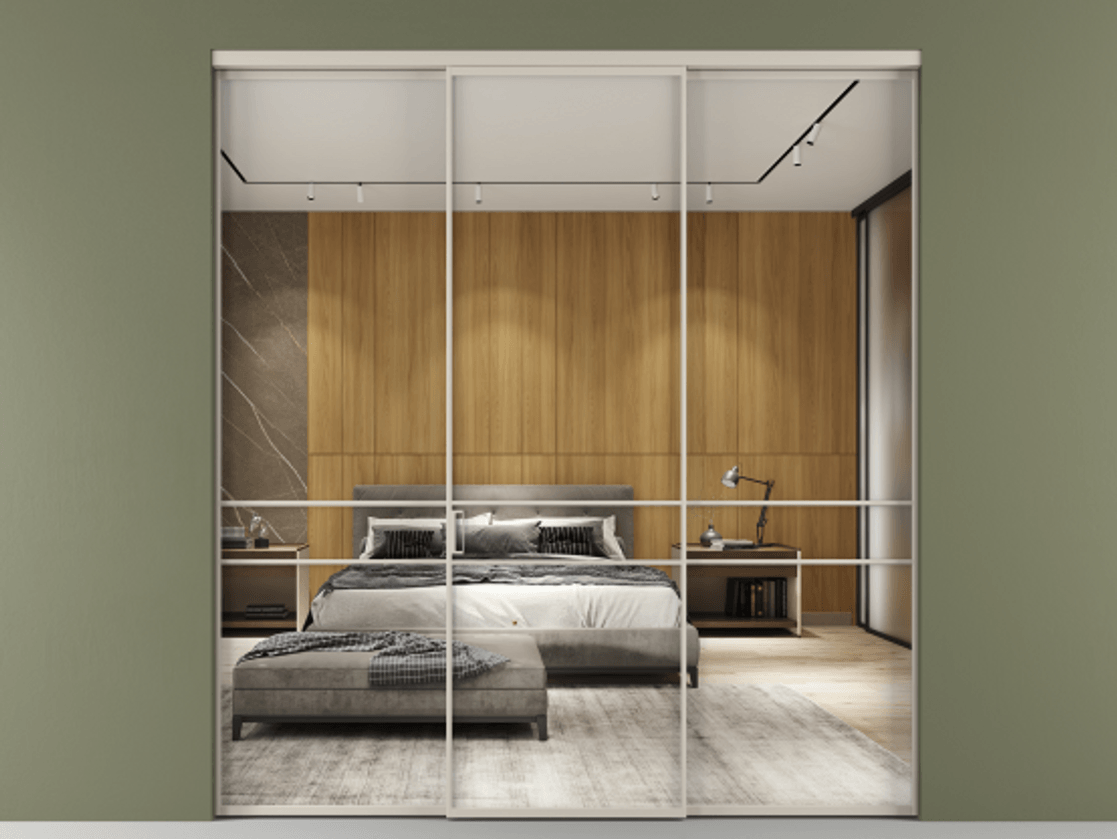 Перегородка Formato внутри проёма 3 створки АЛПР 040.02 Алюминий светло-бежевый Двустороннее зеркало, триплекс , триплекс 6 мм. Цена 237275 ₽ 1. Полотно 3 шт. (800/2100 мм)
2. Комплект установки раздвижной системы
3. Базовый комплект фурнитуры
4.Ручка RONDO. Фабрика дверей Волховец 8 (800) 551 43 19 Перегородка Formato внутри проёма 3 створки АЛПР 040.02 Алюминий светло-бежевый Двустороннее зеркало, триплекс , триплекс 6 мм Цена 237275 ₽ | Volhovec