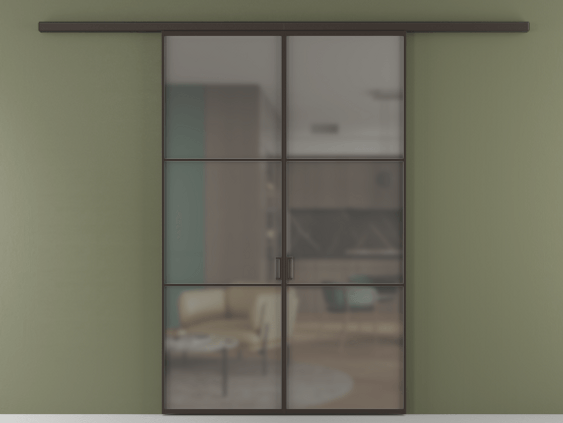 Перегородка Формато вдоль стены 2 створки АЛПР 040.03 Алюминий антрацит Сатинированное серое стекло, триплекс. Цена 39676350 so'm 1. Полотно 2 шт. (800/2100 мм)
2. Комплект установки раздвижной системы
3. Базовый комплект фурнитуры
4.Ручка Рондо. Фабрика дверей Волховец 8 (800) 551 43 19 Перегородка Формато вдоль стены 2 створки АЛПР 040.03 Алюминий антрацит Сатинированное серое стекло, триплекс Цена 39676350 so'm | Volhovec