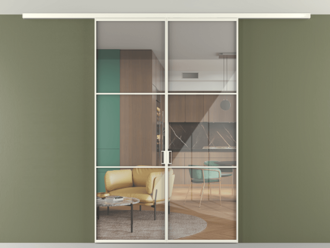 Перегородка Формато вдоль стены на потолок 2 створки АЛПР 040.03 Алюминий жемчужный Рефлективное прозрачное стекло "Стопсол", калёное. Цена 207676 ₽ 1. Полотно 2 шт. (800/2100 мм)
2. Комплект установки раздвижной системы
3. Базовый комплект фурнитуры
4.Ручка Рондо. Фабрика дверей Волховец 8 (800) 551 43 19 Перегородка Формато вдоль стены на потолок 2 створки АЛПР 040.03 Алюминий жемчужный Рефлективное прозрачное стекло "Стопсол", калёное Цена 207676 ₽ | Volhovec