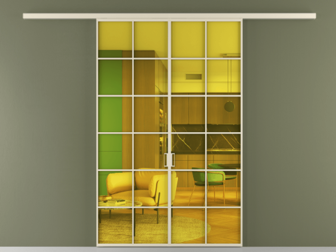 Перегородка Формато вдоль стены 2 створки АЛПР 040.05 Алюминий бежево-серый Прозрачное жёлтое стекло, триплекс. Цена 10800 AZE 1. Полотно 2 шт. (800/2100 мм)
2. Комплект установки раздвижной системы
3. Базовый комплект фурнитуры
4.Ручка Рондо. Фабрика дверей Волховец 8 (800) 551 43 19 Перегородка Формато вдоль стены 2 створки АЛПР 040.05 Алюминий бежево-серый Прозрачное жёлтое стекло, триплекс Цена 10800 AZE | Volhovec