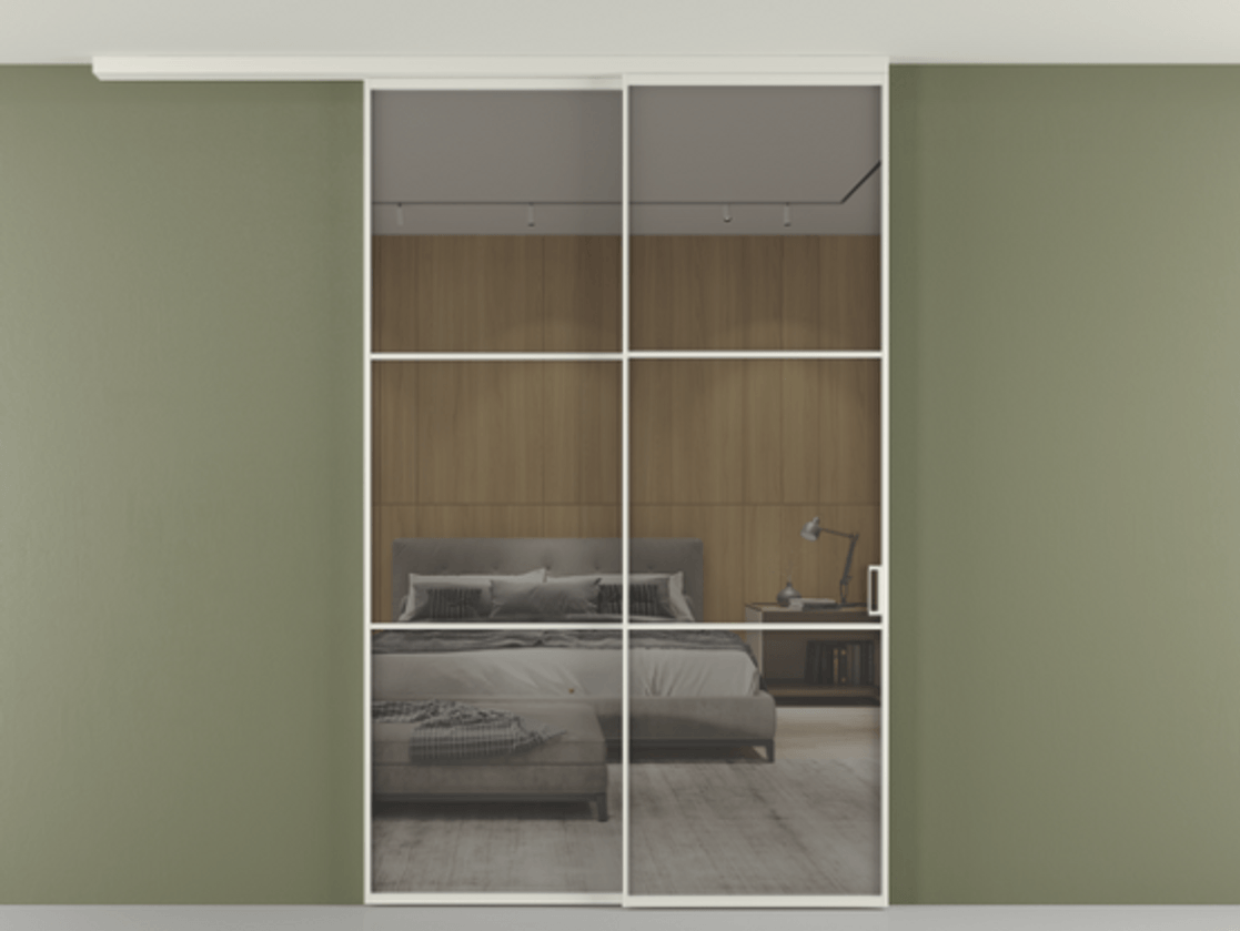 Перегородка Formato вдоль стены на потолок телескопик синхро 2 АЛПР 040.03 Алюминий Белый Рефлективное серое стекло "Stopsol", калёное, 6 мм. Скрытый короб БЕЛ Цена 295180 ₽ 1. Полотно 2 шт. (800/2100 мм)
2. Комплект установки раздвижной системы
3. Базовый комплект фурнитуры
4.Ручка RONDO
. Фабрика дверей Волховец 8 (800) 551 43 19 Перегородка Formato вдоль стены на потолок телескопик синхро 2 АЛПР 040.03 Алюминий Белый Рефлективное серое стекло "Stopsol", калёное, 6 мм Цена 295180 ₽ | Volhovec