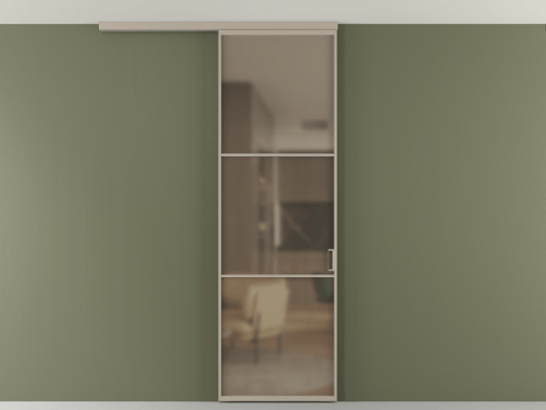 Перегородка Формато вдоль стены на потолок 1 створка АЛПР 040.03 Алюминий бисквитный Сатинированное бронзовое стекло, триплекс. Цена 100988 ₽ 1. Полотно 2 шт. (800/2100 мм)
2. Комплект установки раздвижной системы
3. Базовый комплект фурнитуры
4.Ручка Рондо. Фабрика дверей Волховец 8 (800) 551 43 19 Перегородка Формато вдоль стены на потолок 1 створка АЛПР 040.03 Алюминий бисквитный Сатинированное бронзовое стекло, триплекс Цена 100988 ₽ | Volhovec