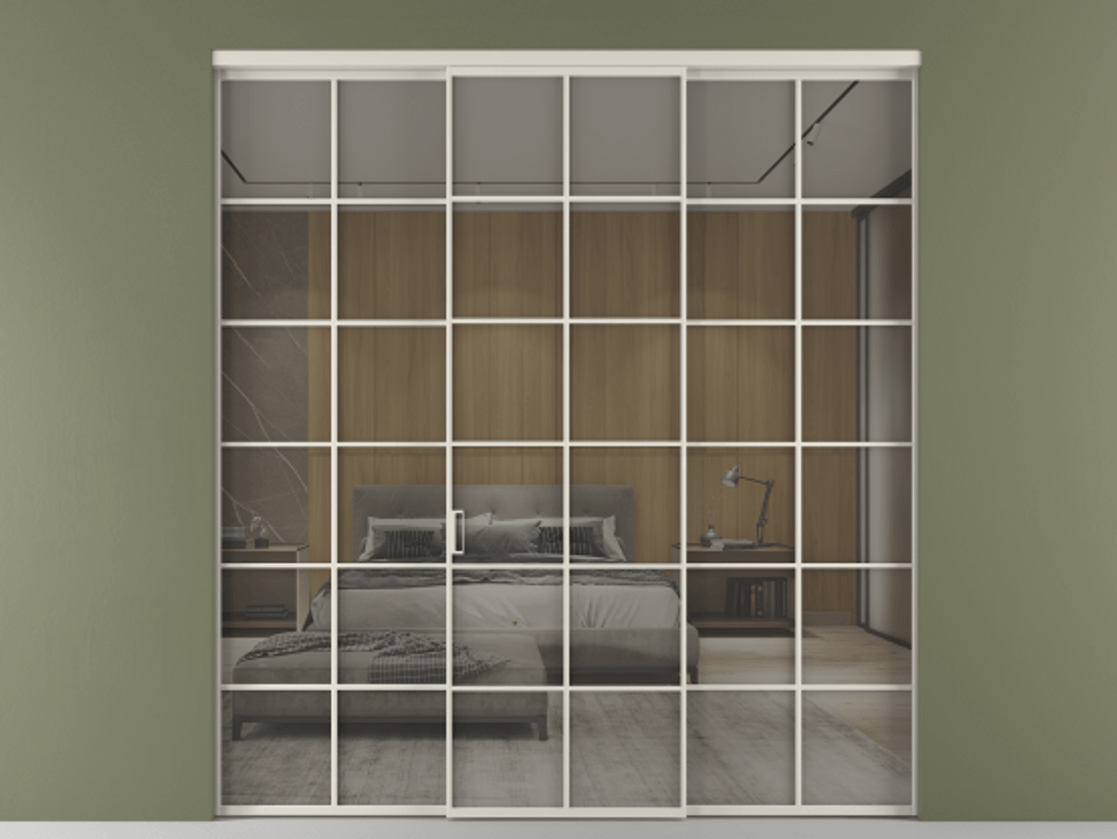 Перегородка Формато внутри проёма 3 створки АЛПР 040.05 Алюминий облачно-серый Рефлективное серое стекло "Стопсол", калёное. Цена 341000 ₽ 1. Полотно 3 шт. (800/2100 мм)
2. Комплект установки раздвижной системы
3. Базовый комплект фурнитуры
4.Ручка Рондо. Фабрика дверей Волховец 8 (800) 551 43 19 Перегородка Формато внутри проёма 3 створки АЛПР 040.05 Алюминий облачно-серый Рефлективное серое стекло "Стопсол", калёное Цена 341000 ₽ | Volhovec