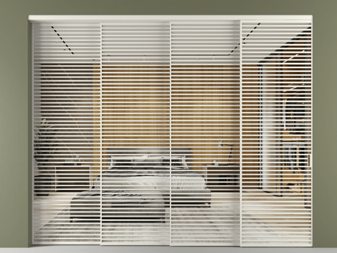 Перегородка Formato внутри проёма телескопик синхро 3 АЛПР 040.07 Алюминий Белый Двустороннее зеркало, триплекс , триплекс 6 мм. Скрытый короб БЕЛ Цена 740660 ₽ 1. Полотно 4 шт. (800/2100 мм)
2. Комплект установки раздвижной системы
3. Базовый комплект фурнитуры
4. Комплект фурнитуры телескопик синхро-3
5. Ручка RONDO
. Фабрика дверей Волховец 8 (800) 551 43 19 Перегородка Formato внутри проёма телескопик синхро 3 АЛПР 040.07 Алюминий Белый Двустороннее зеркало, триплекс , триплекс 6 мм Цена 740660 ₽ | Volhovec