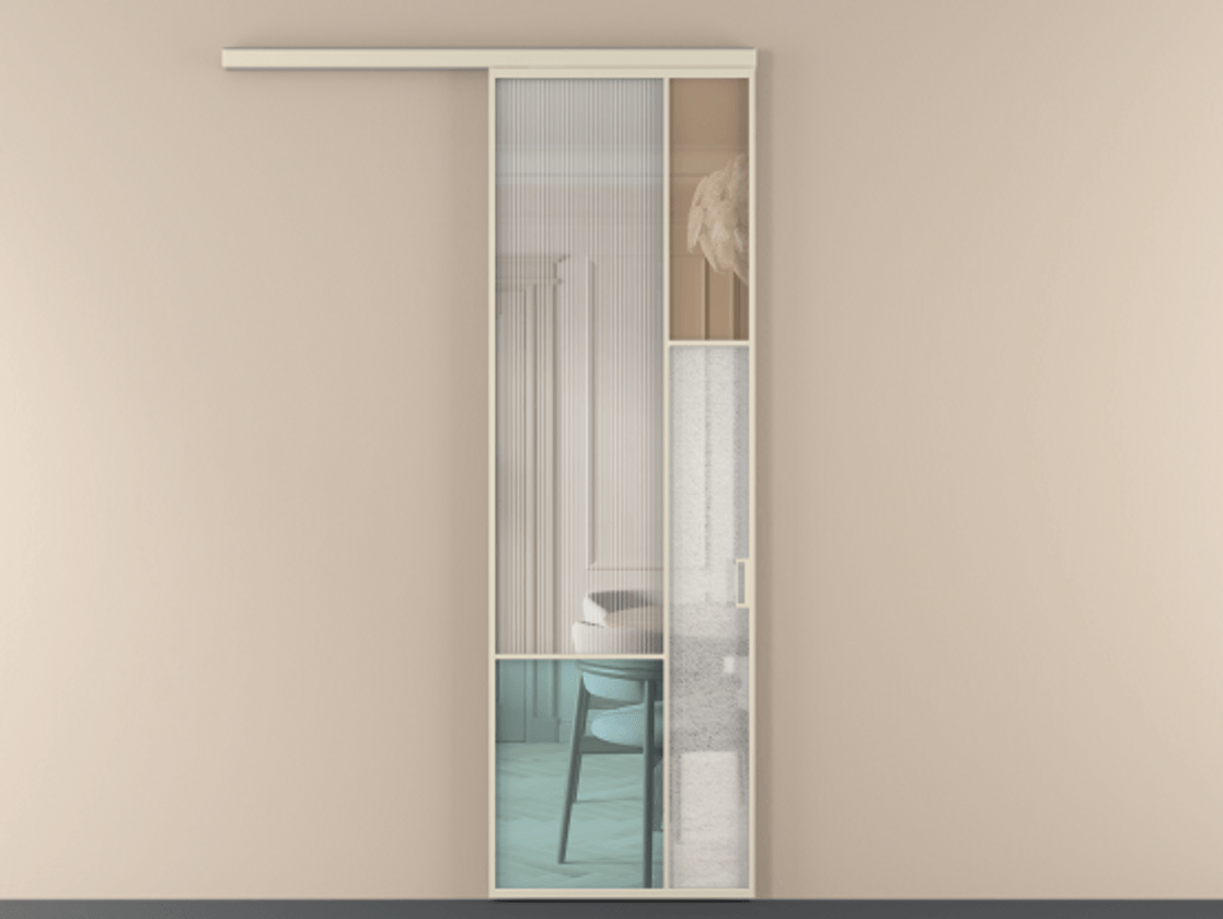 Перегородка Mosaic вдоль стены одностворчатая АЛПР 041.12 Алюминий бежево-серый Комбинация стекол Группы 1 и Группы 3. Цена 143030 ₽ . Фабрика дверей Волховец 8 (800) 551 43 19 Перегородка Mosaic вдоль стены одностворчатая АЛПР 041.12 Алюминий бежево-серый Комбинация стекол Группы 1 и Группы 3 Цена 143030 ₽ | Volhovec