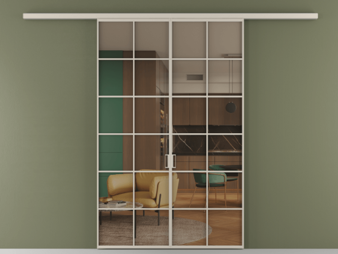 Перегородка Формато вдоль стены 2 створки АЛПР 040.05 Алюминий светло-бежевый Прозрачное бронзовое стекло, триплекс. Цена 207150 ₽ 1. Полотно 2 шт. (800/2100 мм)
2. Комплект установки раздвижной системы
3. Базовый комплект фурнитуры
4.Ручка Рондо. Фабрика дверей Волховец 8 (800) 551 43 19 Перегородка Формато вдоль стены 2 створки АЛПР 040.05 Алюминий светло-бежевый Прозрачное бронзовое стекло, триплекс Цена 207150 ₽ | Volhovec