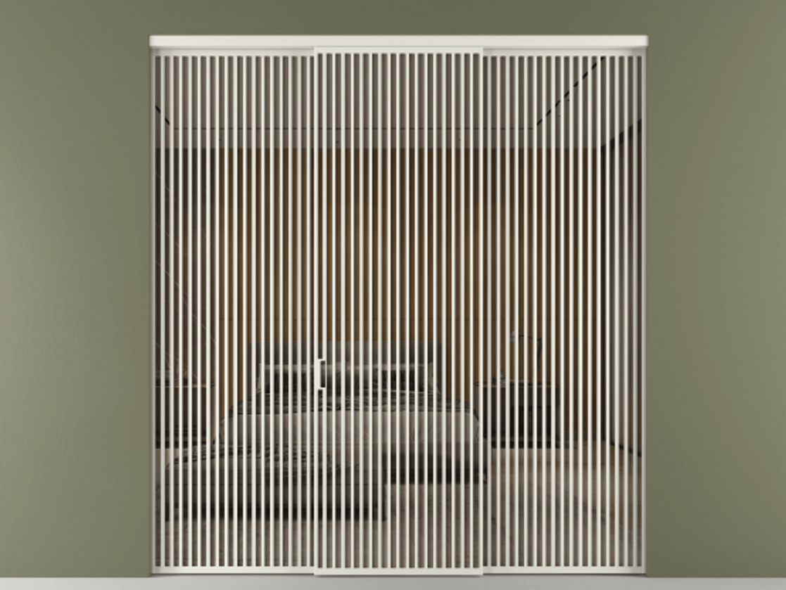 Перегородка Формато внутри проёма 3 створки АЛПР 040.06 Алюминий серый Рефлективное бронзовое стекло "Стопсол", калёное. Цена 611600 ₽ 1. Полотно 3 шт. (800/2100 мм)
2. Комплект установки раздвижной системы
3. Базовый комплект фурнитуры
4.Ручка Рондо. Фабрика дверей Волховец 8 (800) 551 43 19 Перегородка Формато внутри проёма 3 створки АЛПР 040.06 Алюминий серый Рефлективное бронзовое стекло "Стопсол", калёное Цена 611600 ₽ | Volhovec