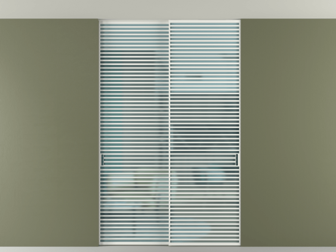 Перегородка Formato внутри проёма скрытое крепление в потолок 2 створки АЛПР 040.07 Алюминий светло-серый Сатинированное голубое стекло, триплекс. Цена 409915 ₽ 1. Полотно 2 шт. (800/2100 мм)
2. Комплект установки раздвижной системы
3. Базовый комплект фурнитуры
4. Ручка RONDO. Фабрика дверей Волховец 8 (800) 551 43 19 Перегородка Formato внутри проёма скрытое крепление в потолок 2 створки АЛПР 040.07 Алюминий светло-серый Сатинированное голубое стекло, триплекс Цена 409915 ₽ | Volhovec