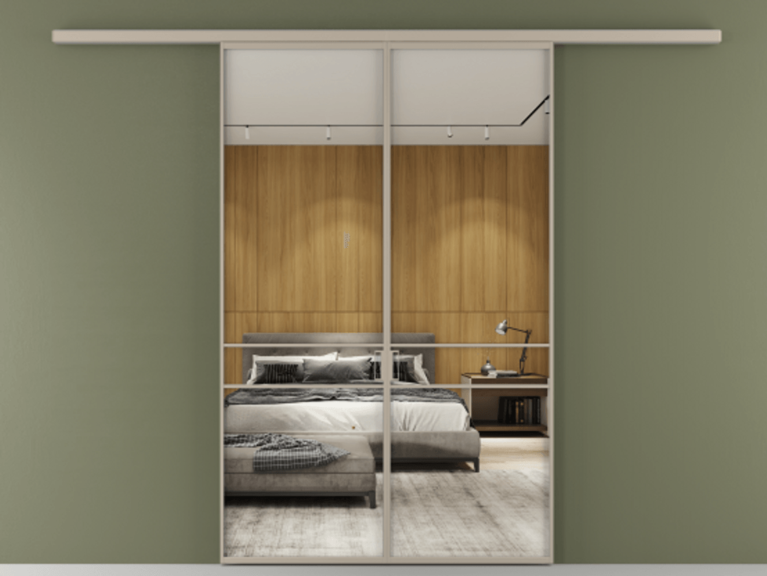 Перегородка Formato вдоль стены 2 створки АЛПР 040.02 Алюминий бисквитный Двустороннее зеркало, триплекс , триплекс 6 мм. Цена 233000 ₽ 1. Полотно 2 шт. (800/2100 мм)
2. Комплект установки раздвижной системы
3. Базовый комплект фурнитуры
4.Ручка RONDO
. Фабрика дверей Волховец 8 (800) 551 43 19 Перегородка Formato вдоль стены 2 створки АЛПР 040.02 Алюминий бисквитный Двустороннее зеркало, триплекс , триплекс 6 мм Цена 233000 ₽ | Volhovec