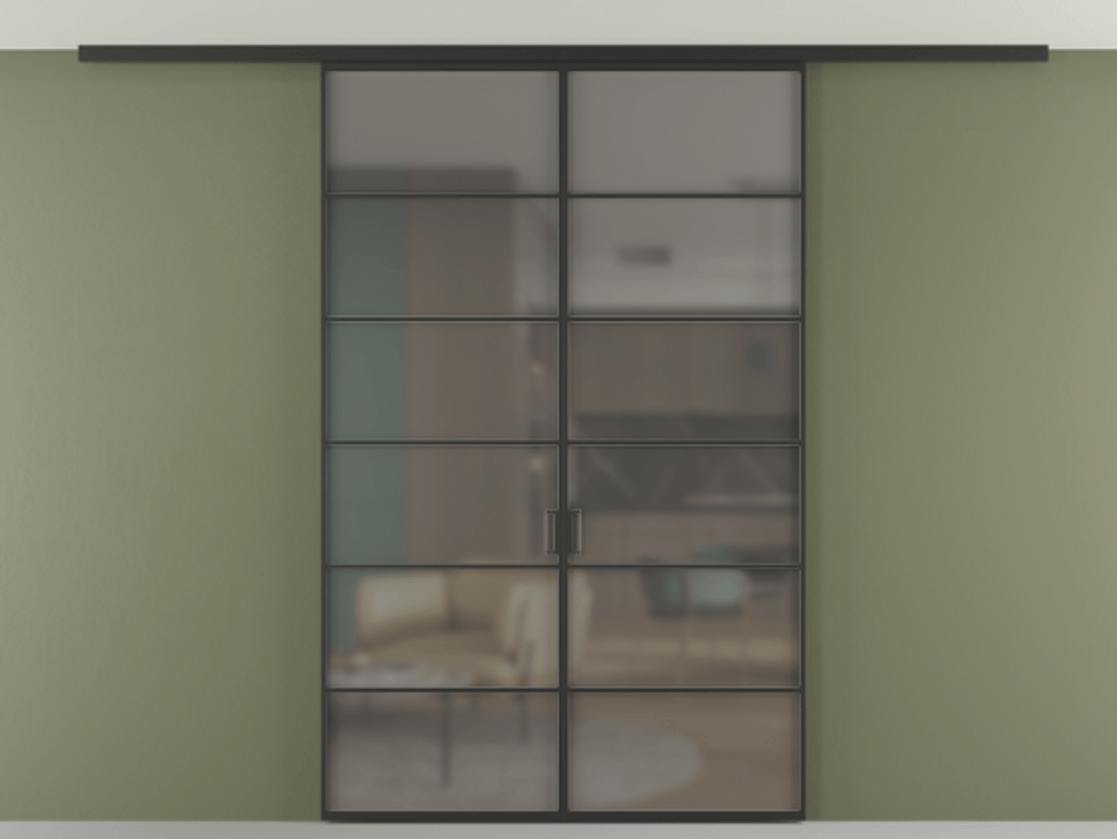 Перегородка Formato вдоль стены на потолок двустворчатая АЛПР 040.04 Алюминий Черный Сатинированное серое стекло, триплекс. Скрытый короб ЧЕР Цена 200464 ₽ 1. Полотно 2 шт. (800/2100 мм)
2. Комплект установки раздвижной системы
3. Базовый комплект фурнитуры
4.Ручка RONDO
. Фабрика дверей Волховец 8 (800) 551 43 19 Перегородка Formato вдоль стены на потолок двустворчатая АЛПР 040.04 Алюминий Черный Сатинированное серое стекло, триплекс Цена 200464 ₽ | Volhovec