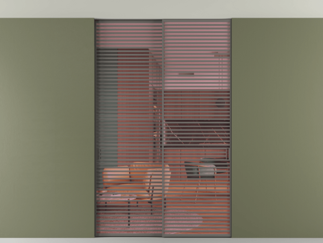 Перегородка Формато внутри проёма скрытое крепление в потолок 2 створки АЛПР 040.07 Алюминий классический серый Прозрачное розовое стекло, триплекс. Цена 409915 ₽ 1. Полотно 2 шт. (800/2100 мм)
2. Комплект установки раздвижной системы
3. Базовый комплект фурнитуры
4. Ручка Рондо. Фабрика дверей Волховец 8 (800) 551 43 19 Перегородка Формато внутри проёма скрытое крепление в потолок 2 створки АЛПР 040.07 Алюминий классический серый Прозрачное розовое стекло, триплекс Цена 409915 ₽ | Volhovec