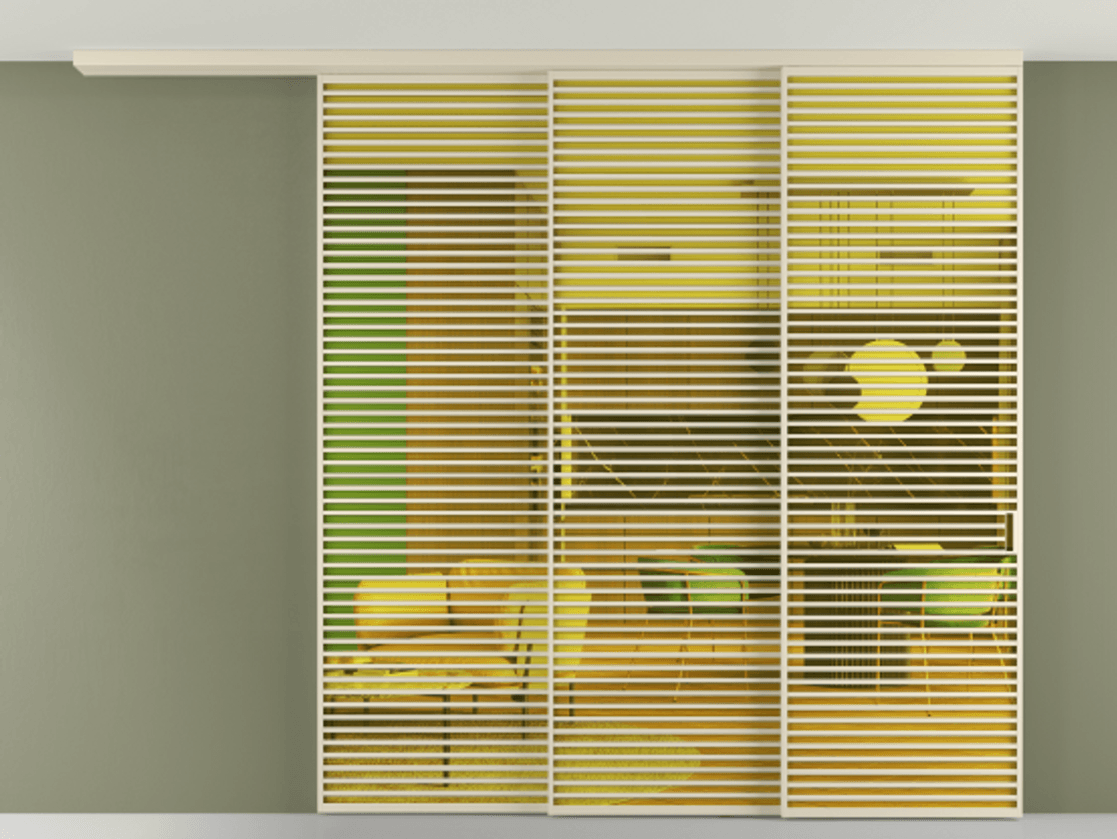 Перегородка Formato вдоль стены на потолок 3 створки с синхронным механизмом АЛПР 040.07 Алюминий бежево-серый Прозрачное жёлтое стекло, триплекс. Цена 655084 ₽ 1. Полотно 2 шт. (800/2100 мм)
2. Комплект установки раздвижной системы
3. Базовый комплект фурнитуры
4.Ручка RONDO
. Фабрика дверей Волховец 8 (800) 551 43 19 Перегородка Formato вдоль стены на потолок 3 створки с синхронным механизмом АЛПР 040.07 Алюминий бежево-серый Прозрачное жёлтое стекло, триплекс Цена 655084 ₽ | Volhovec