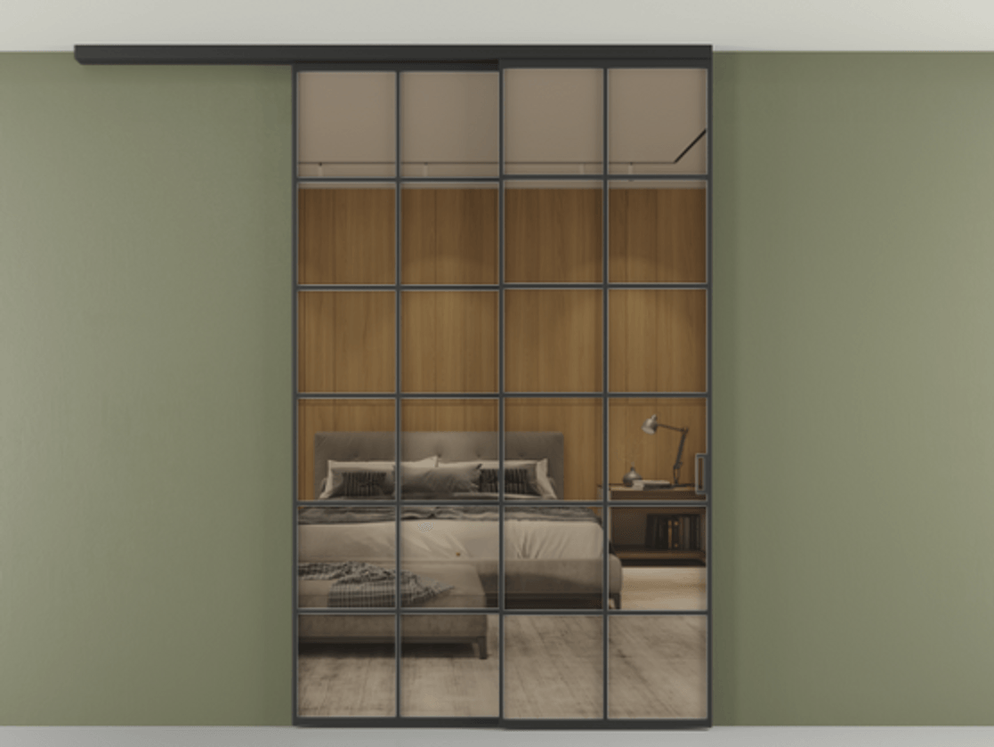 Перегородка Formato вдоль стены на потолок телескопик синхро 2 АЛПР 040.05 Алюминий Черный Рефлективное бронзовое стекло "Stopsol", калёное, 6 мм. Скрытый короб ЧЕР Цена 310580 ₽ 1. Полотно 2 шт. (800/2100 мм)
2. Комплект установки раздвижной системы
3. Базовый комплект фурнитуры
4.Ручка RONDO
. Фабрика дверей Волховец 8 (800) 551 43 19 Перегородка Formato вдоль стены на потолок телескопик синхро 2 АЛПР 040.05 Алюминий Черный Рефлективное бронзовое стекло "Stopsol", калёное, 6 мм Цена 310580 ₽ | Volhovec